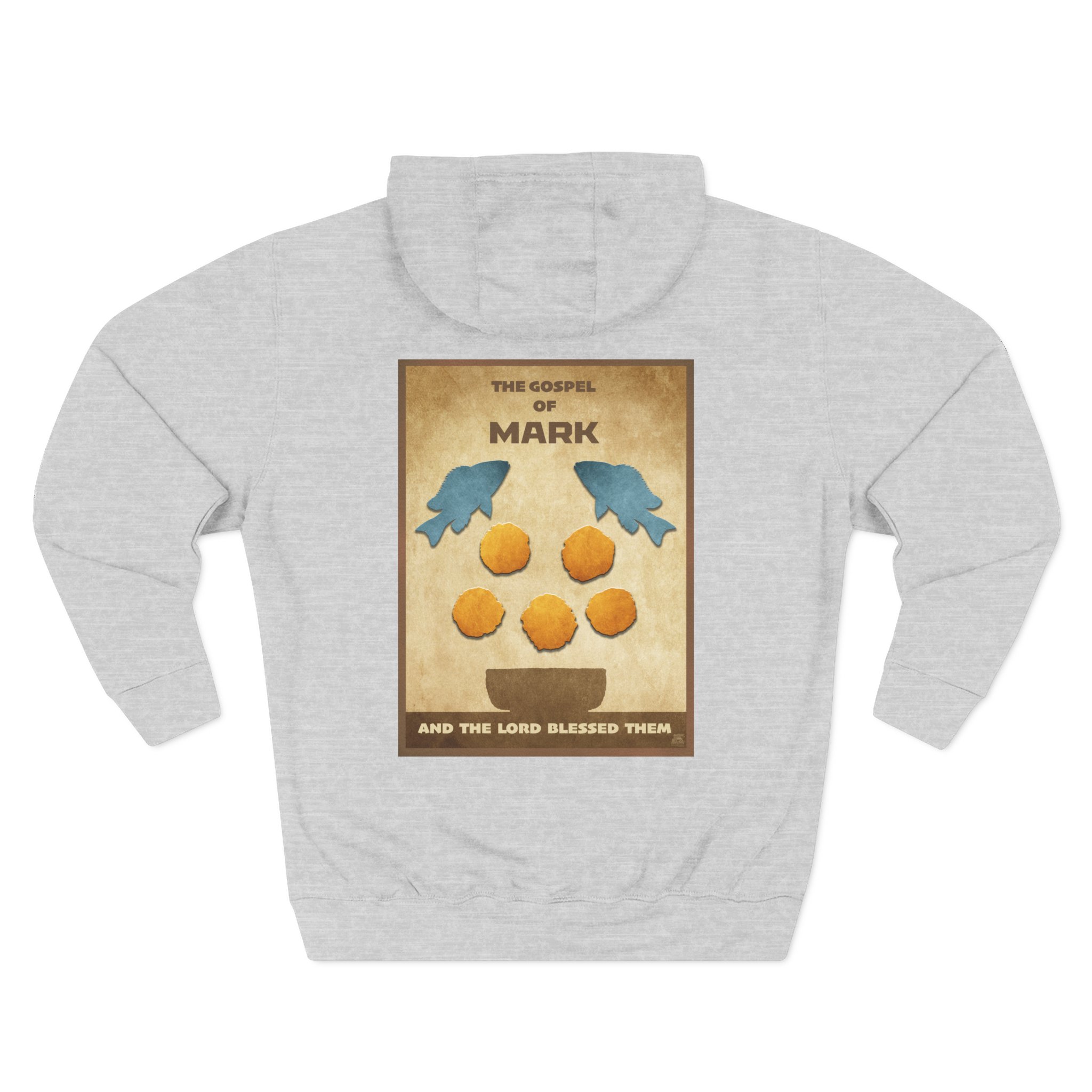 Christian Gospel of Mark Feeding the Multitude Hoodie - Faith Based Hoodie 3 Christian Gospel of Mark Feeding the Multitude Hoodie - Faith Based Hoodie - Image 3
