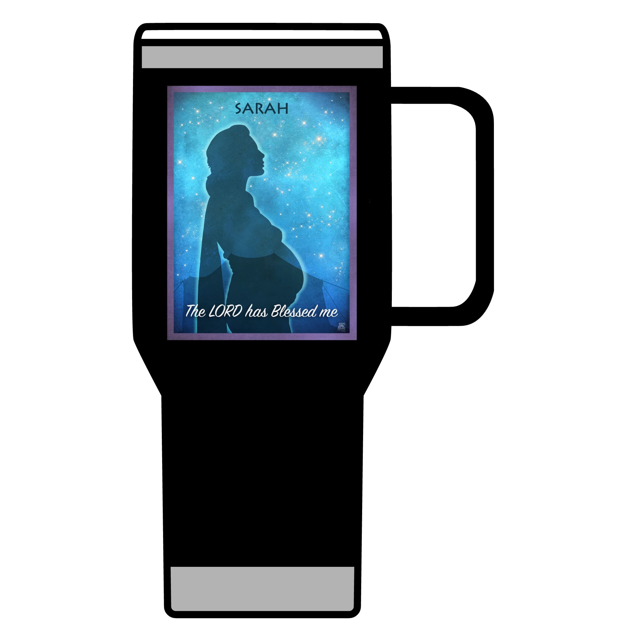 Sarah, The Promise of God: Inspirational Insulated Tumbler 20oz 7 Sarah, The Promise of God: Inspirational Insulated Tumbler 20oz - Image 7