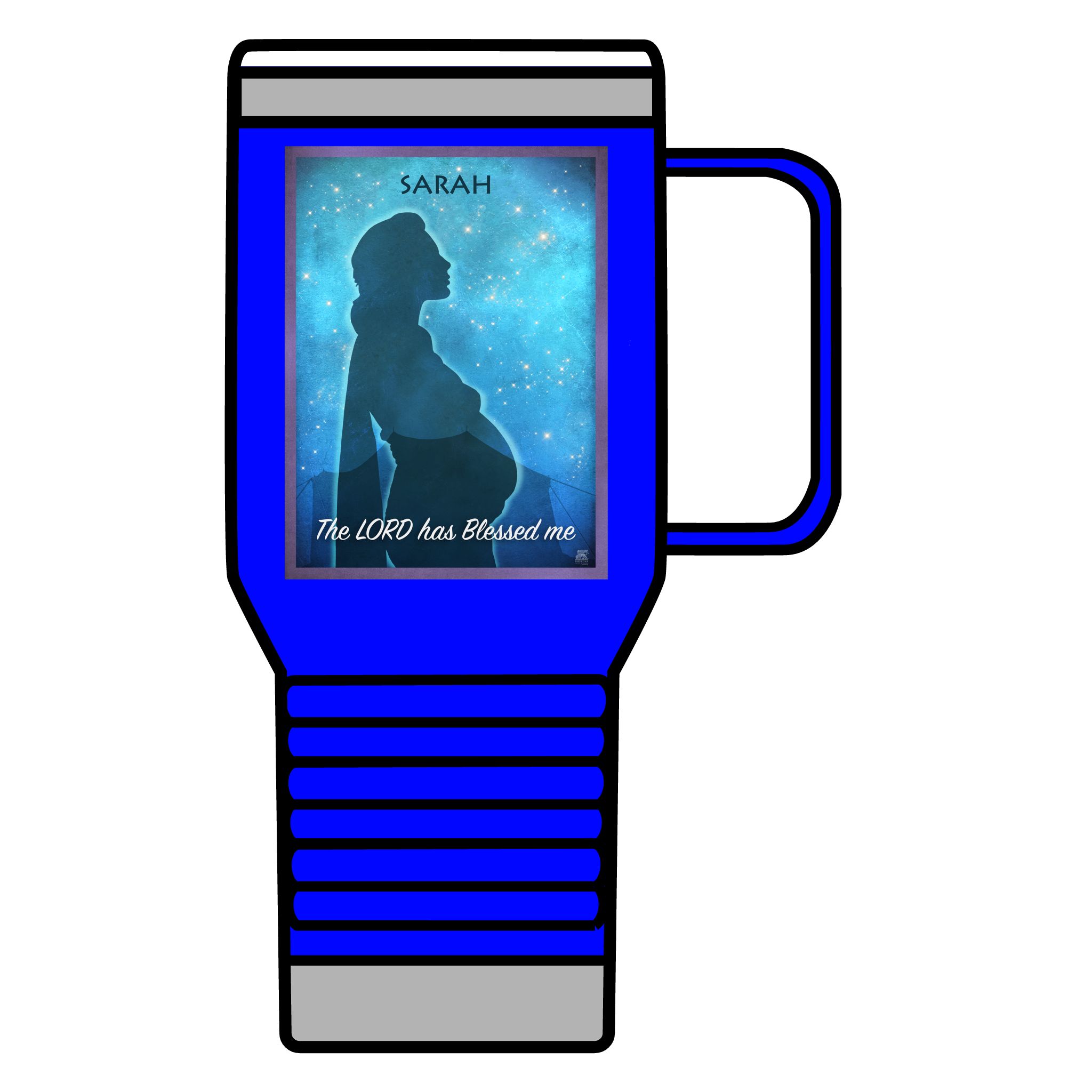 Sarah, The Promise of God: Inspirational Insulated Tumbler 20oz 11 Sarah, The Promise of God: Inspirational Insulated Tumbler 20oz - Image 11