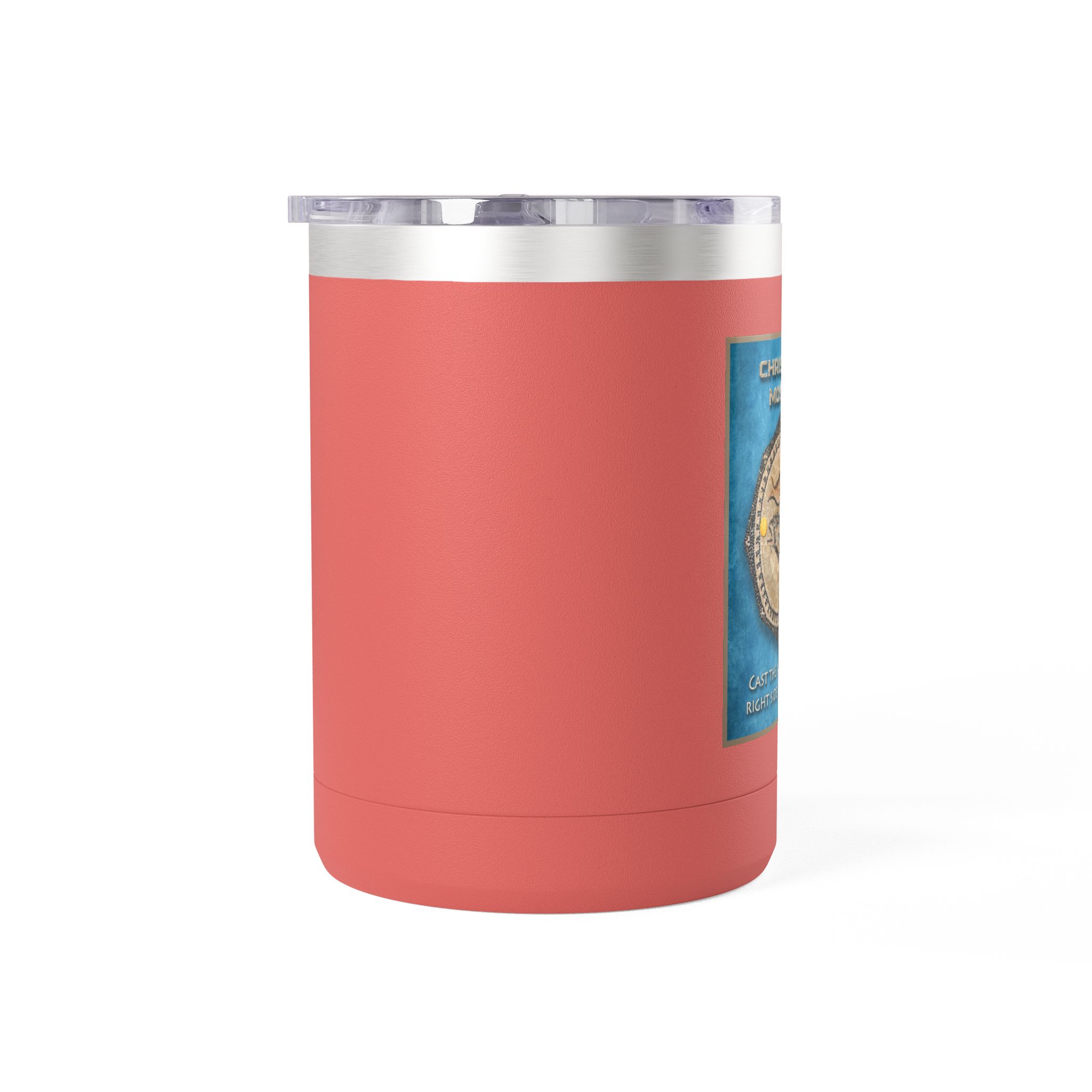 Christian Fish Historic Mosaic Travel Mug - Christian Coffee Mug 15oz 5 Christian Fish Historic Mosaic Travel Mug - Christian Coffee Mug 15oz - Image 5
