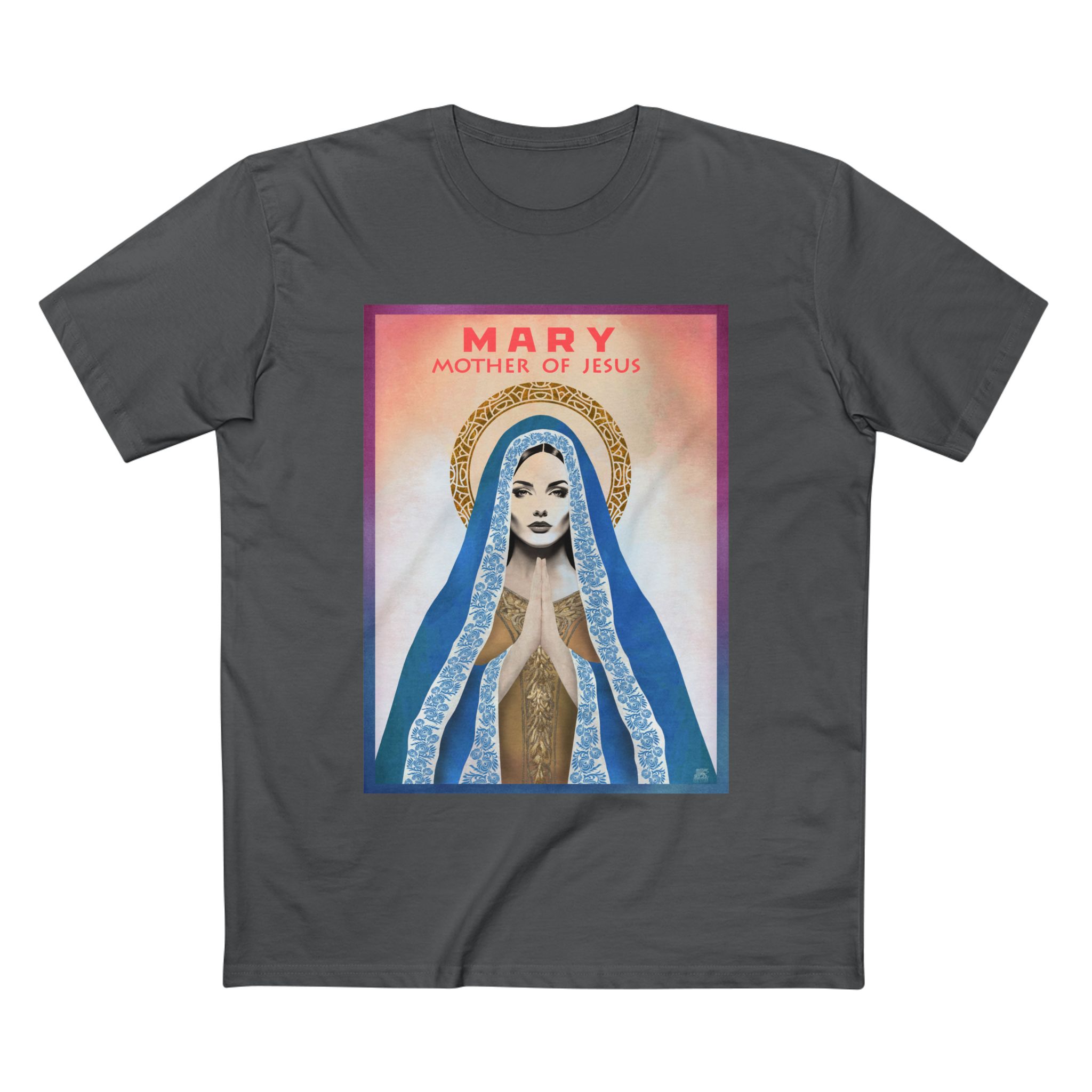 Mother Mary Women’s Christian T-Shirt - I have Found Favor with God - Faith T-Shirt 10 Mother Mary Women’s Christian T-Shirt - I have Found Favor with God - Faith T-Shirt - Image 10