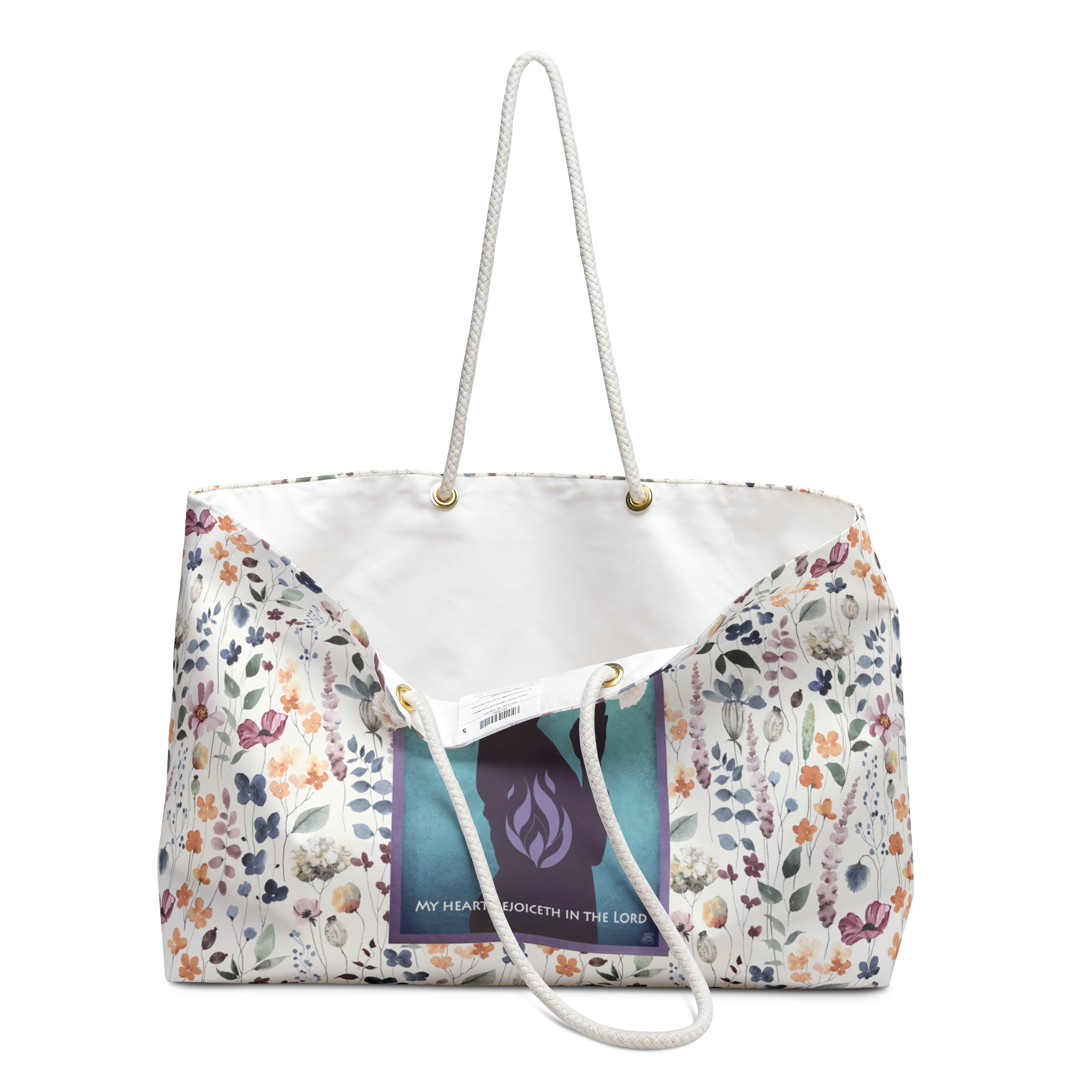 Hannah, The Power of Prayer - Boston Weekender Tote Bag 3 Hannah, The Power of Prayer - Boston Weekender Tote Bag - Image 3