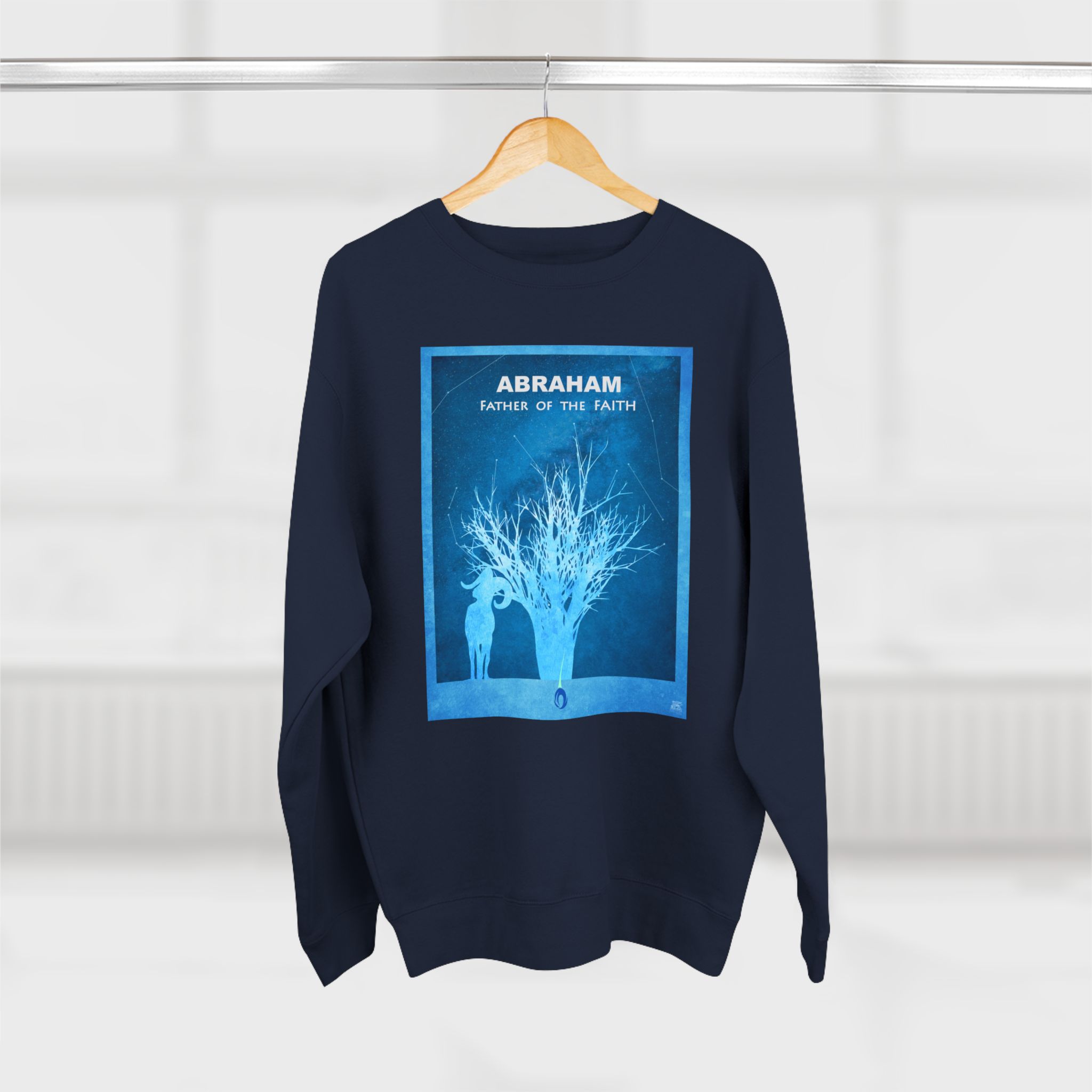 Abraham, Father of Faith : Sweatshirt Halo House Abraham, Father of Faith : Sweatshirt - Image 14