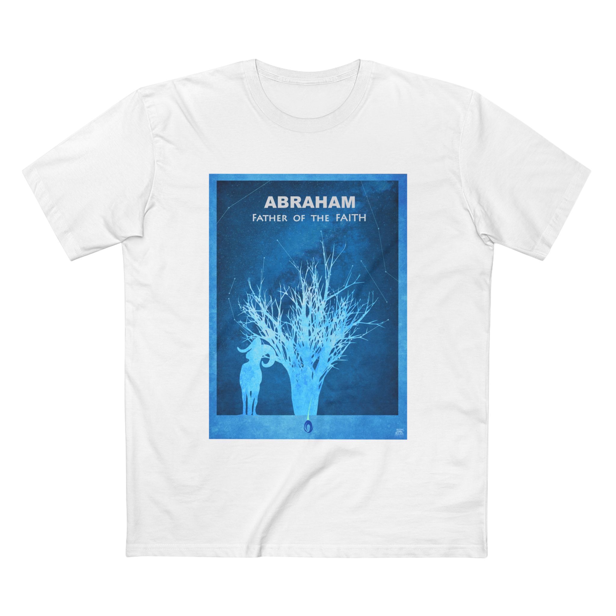Abraham, Father of Faith Christian T-Shirt Halo House Abraham, Father of Faith Christian T-Shirt