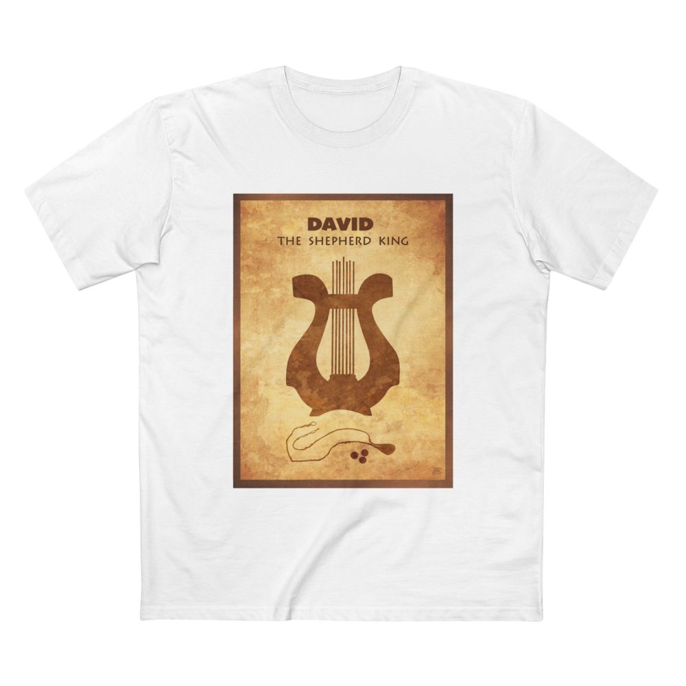 David, The Shepherd King Christian T-Shirt