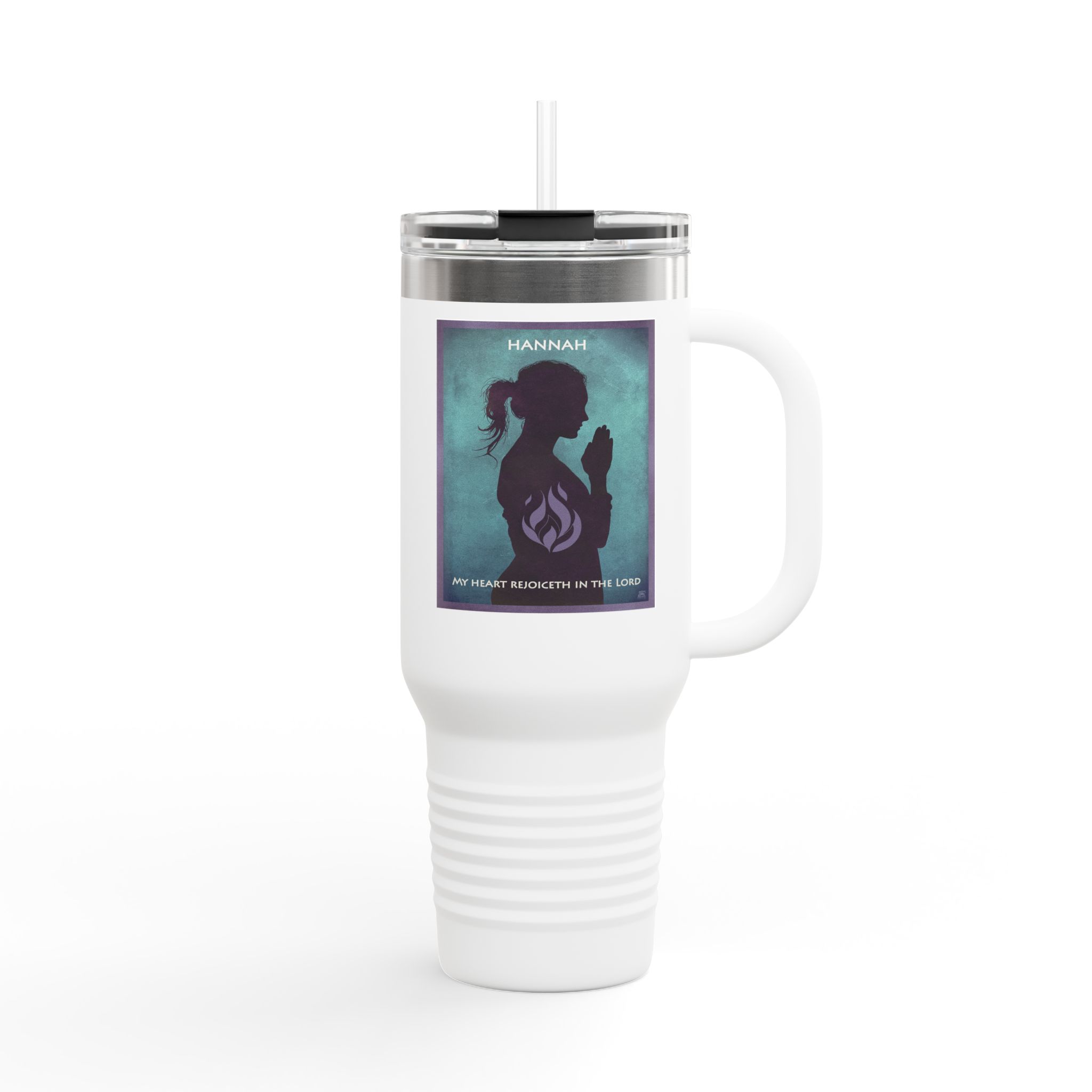 Hannah, The Power of Prayer - Christian 40oz Tumbler 1 Hannah, The Power of Prayer - Christian 40oz Tumbler