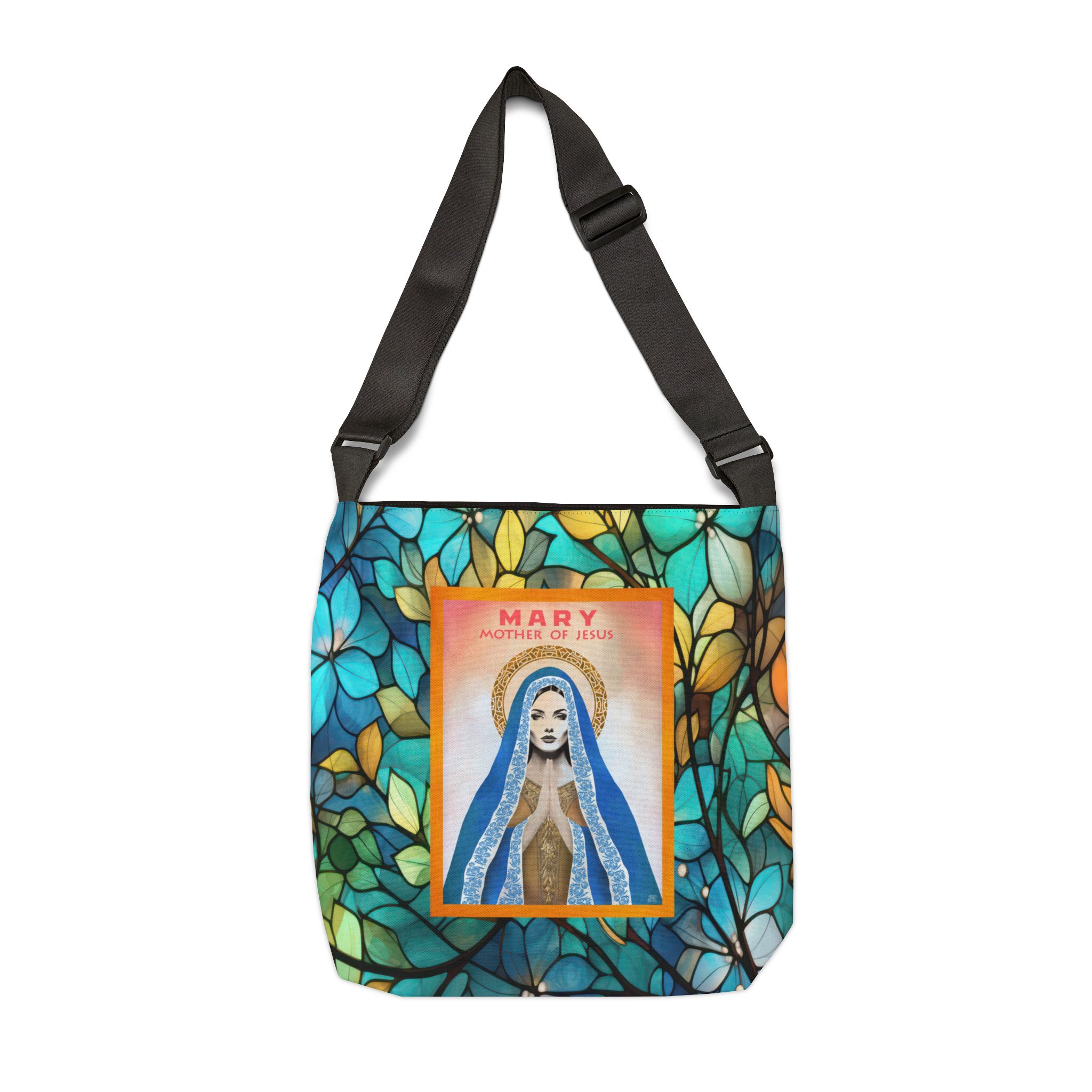 Mary, Mother of Jesus - Adjustable Tote Bag 2 Mary, Mother of Jesus - Adjustable Tote Bag - Image 2