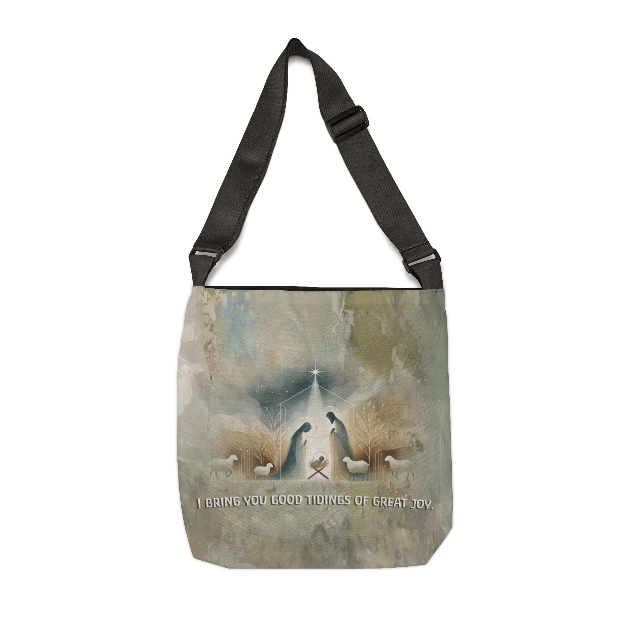 I Bring You Good Tidings of Great Joy - Adjustable Tote Bag 2 I Bring You Good Tidings of Great Joy - Adjustable Tote Bag - Image 2