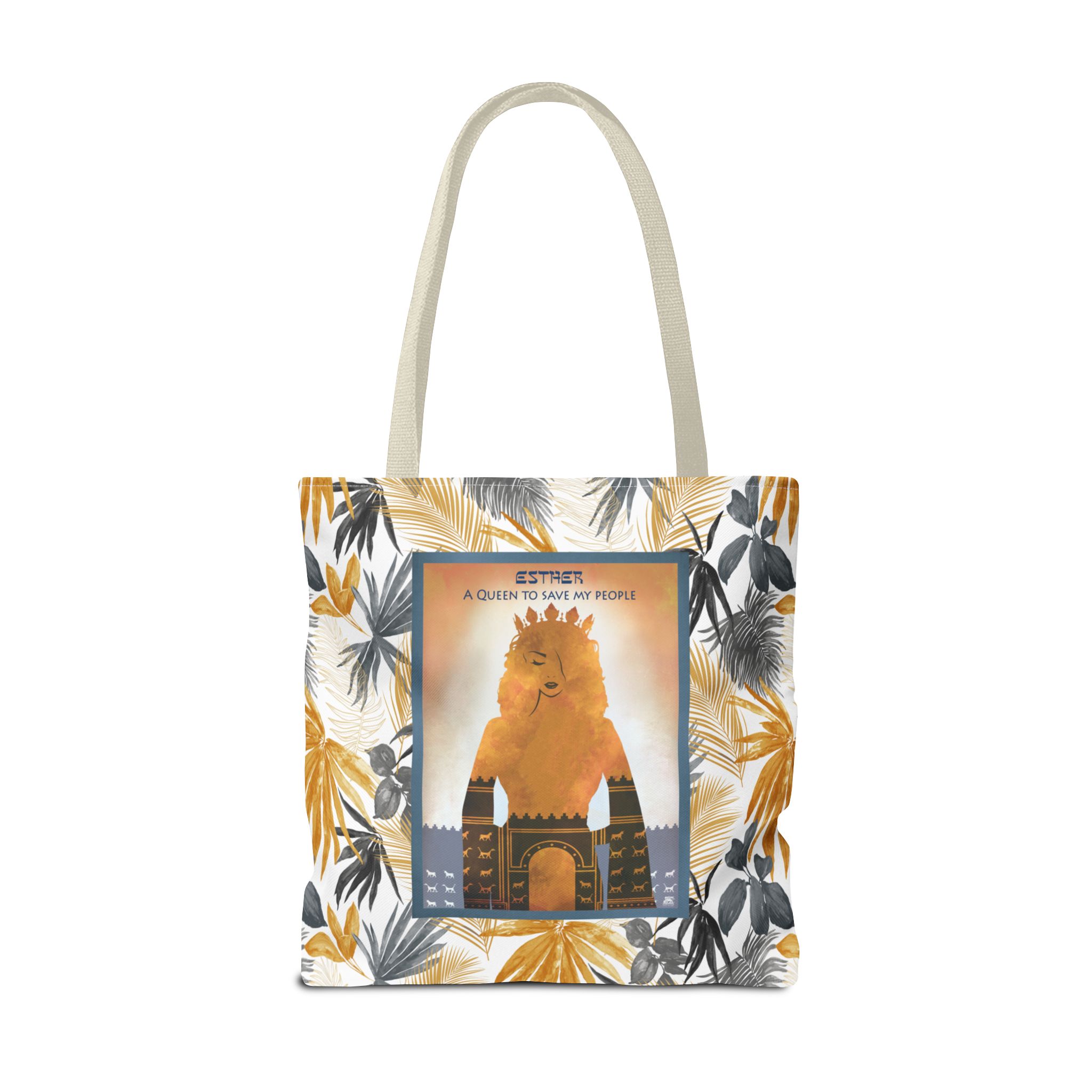 Esther, A Queen to Save My People Christian Tote Bag - Inspirational Faith Tote Bag 10 Esther, A Queen to Save My People Christian Tote Bag - Inspirational Faith Tote Bag - Image 10