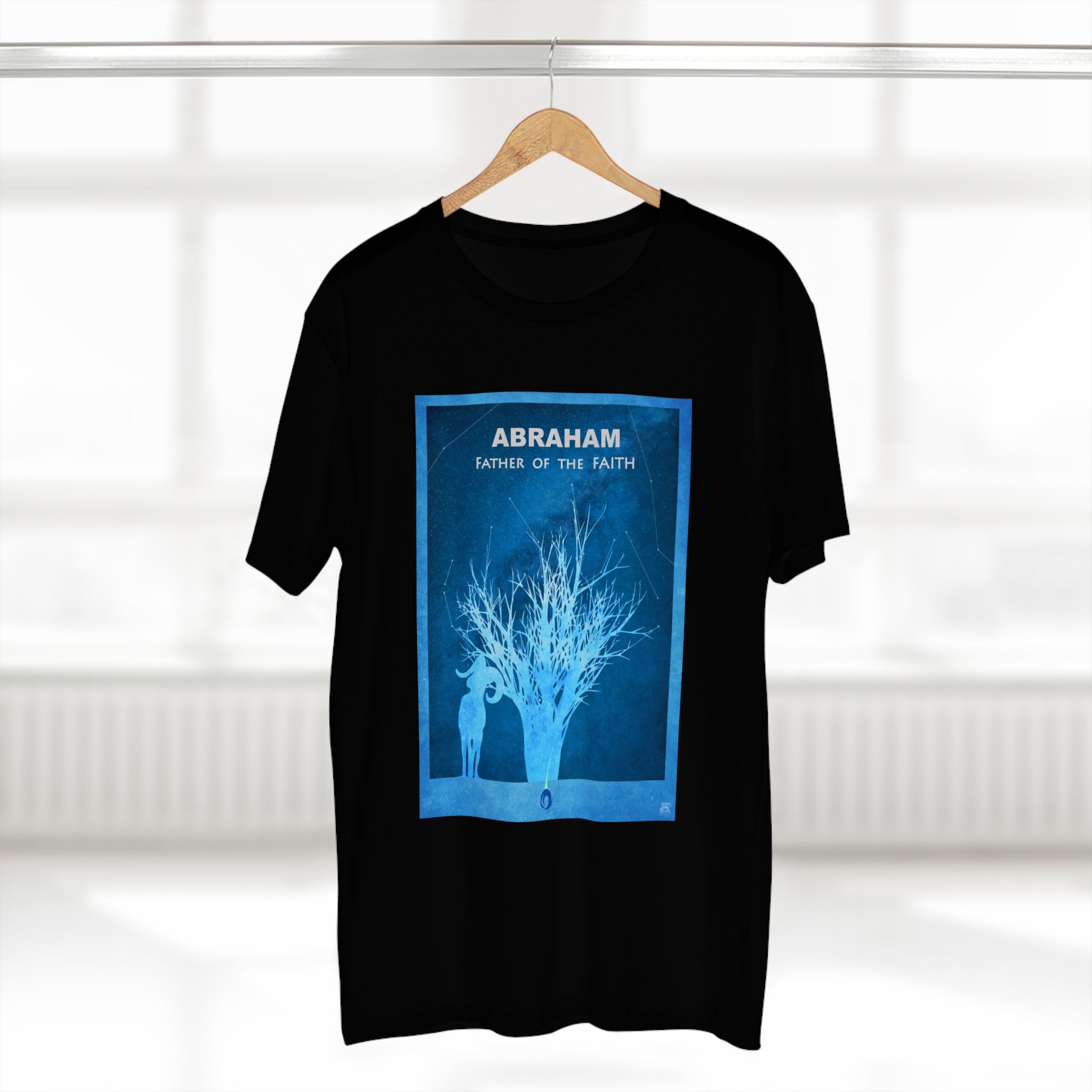 Abraham, Father of Faith Christian T-Shirt Halo House Abraham, Father of Faith Christian T-Shirt - Image 4
