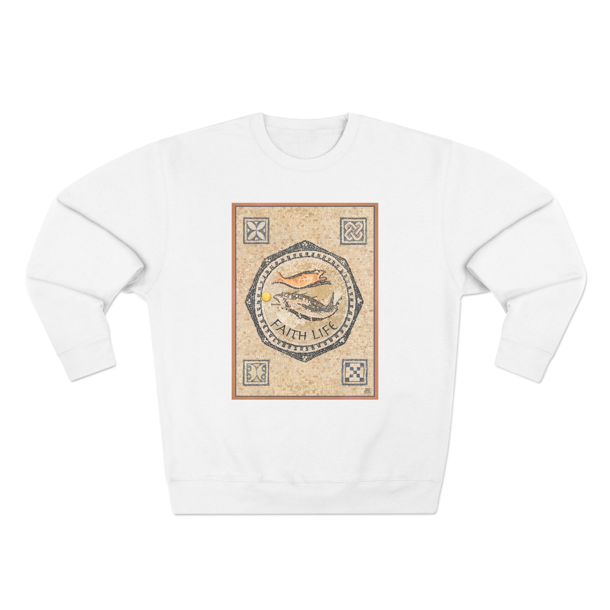 Faith Life, Christian Fish : Sweatshirt 16 Faith Life, Christian Fish : Sweatshirt - Image 16