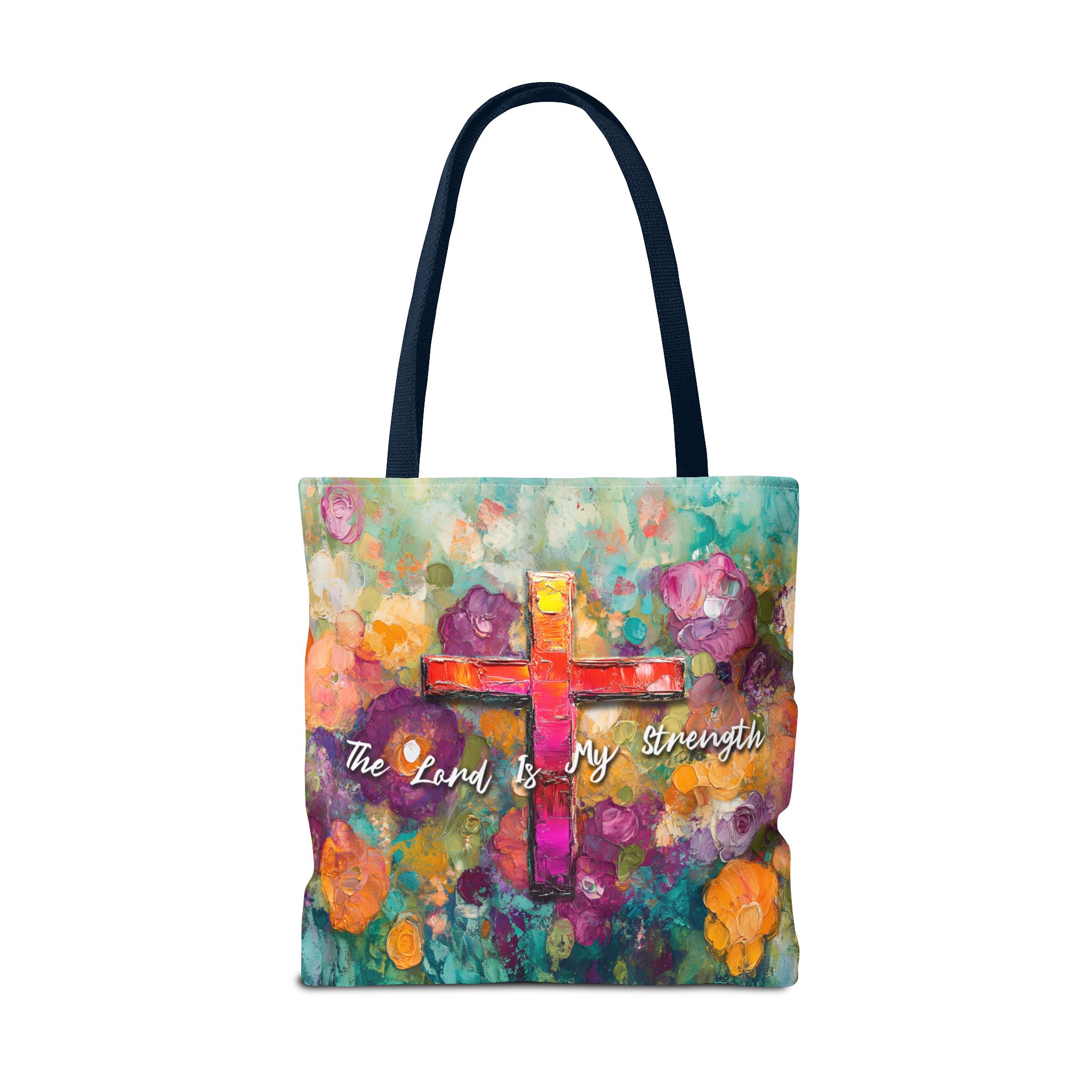The Lord is My Strength Christian Tote Bag - Inspirational Faith Tote Bag Halo House The Lord is My Strength Christian Tote Bag - Inspirational Faith Tote Bag - Image 18