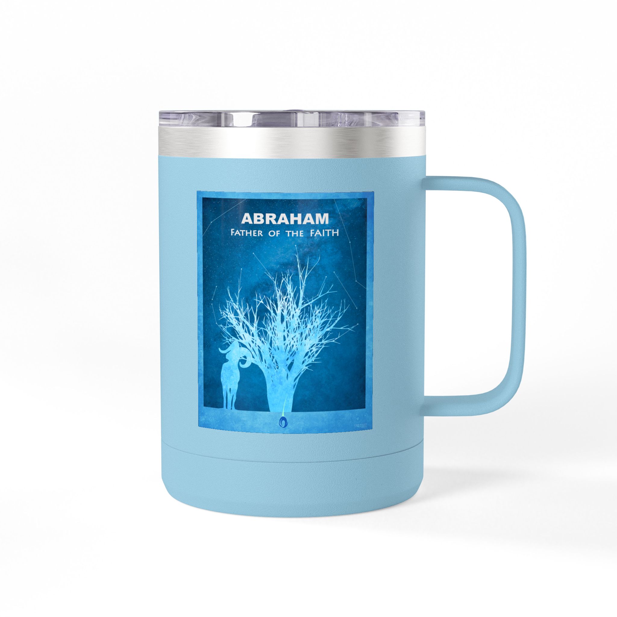 Abraham Father of the Faith Christian Travel Mug - Bible Coffee Mug 15oz 10 Abraham Father of the Faith Christian Travel Mug - Bible Coffee Mug 15oz - Image 10
