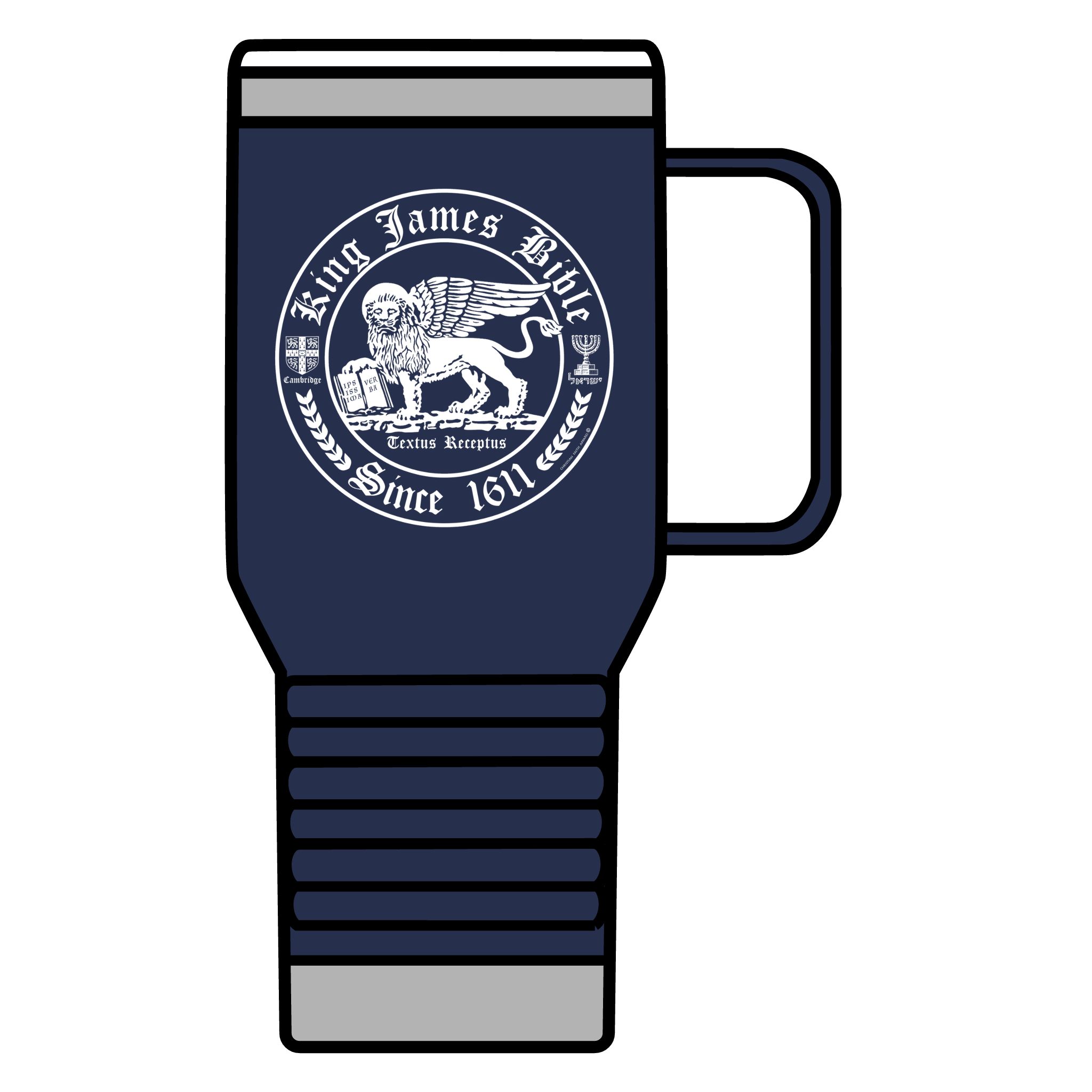 King James Bible White Lion Christian Tumbler 20oz - KJV Tumbler Halo House King James Bible White Lion Christian Tumbler 20oz - KJV Tumbler - Image 21
