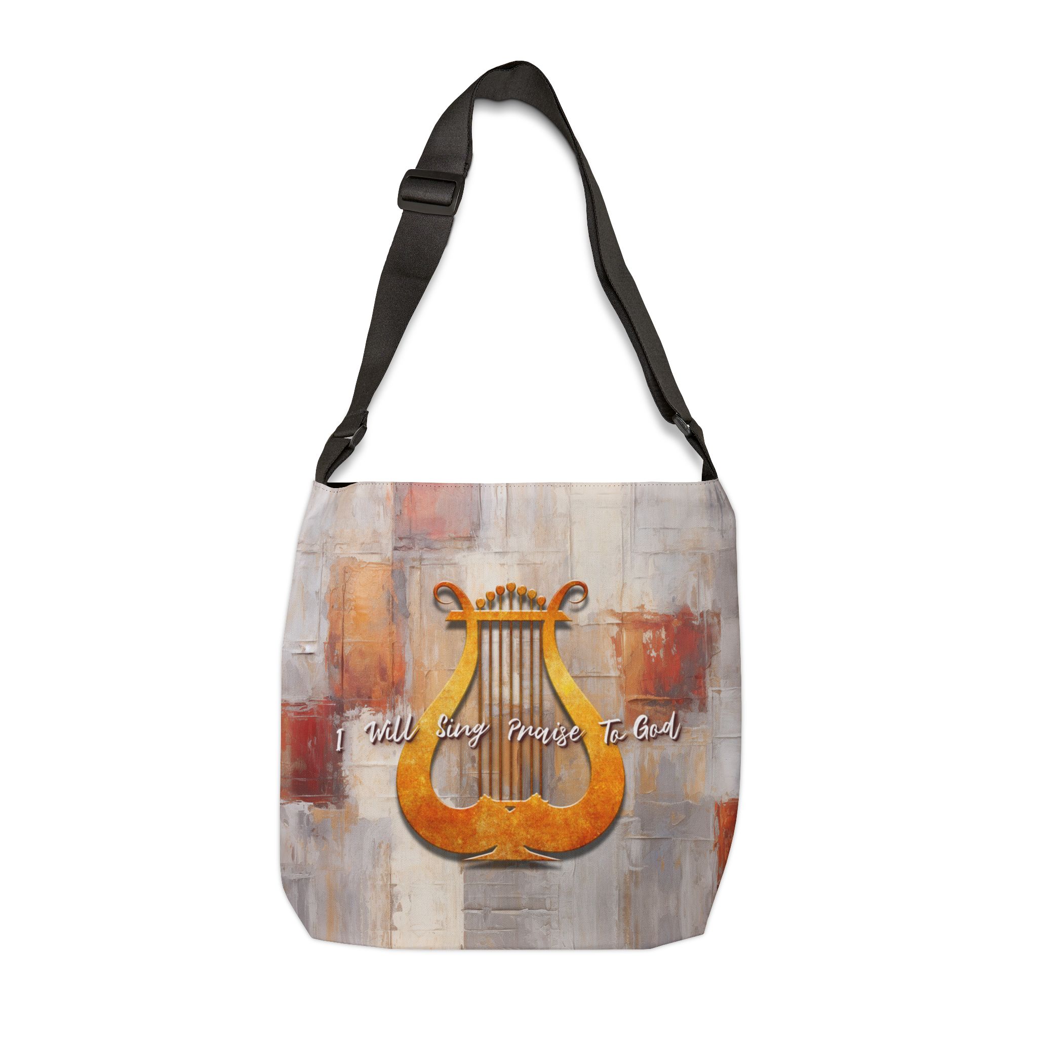 The Harp of God - Adjustable Tote Bag 1 The Harp of God - Adjustable Tote Bag