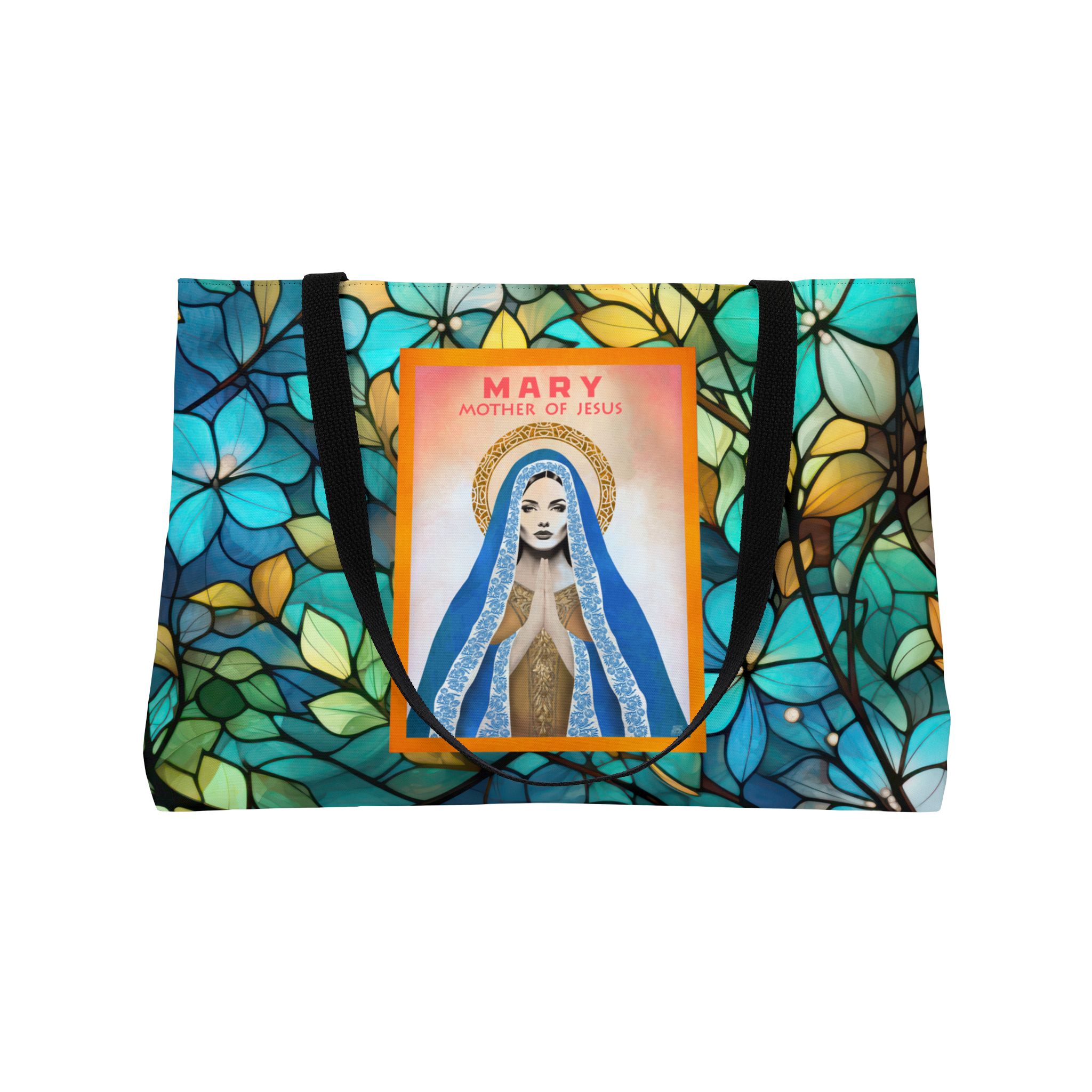 Mary, Mother of Jesus - Vacation Weekender Tote Bag 4 Mary, Mother of Jesus - Vacation Weekender Tote Bag - Image 4