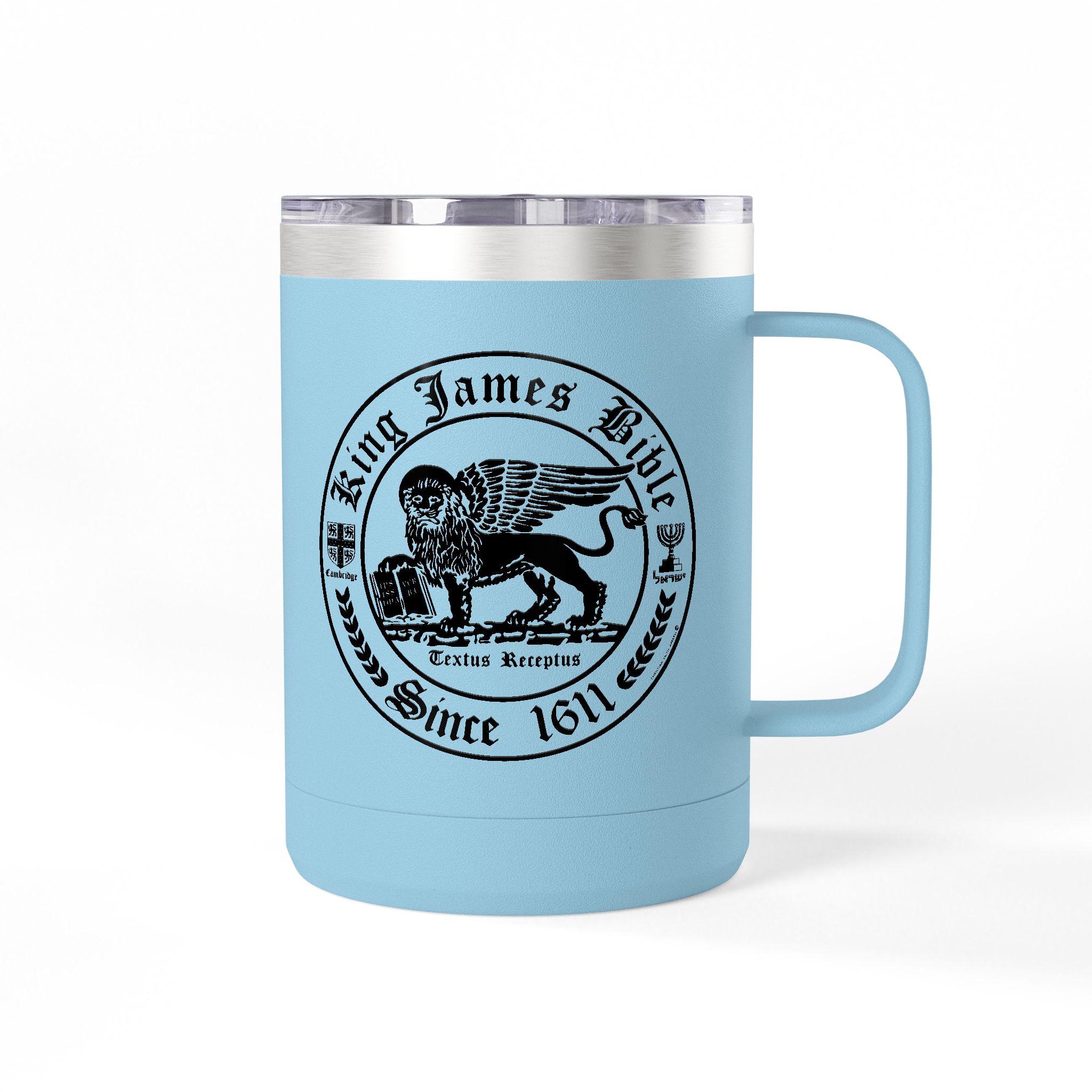 King James Bible Black Lion Logo - KJV Coffee Mug 15oz 6 King James Bible Black Lion Logo - KJV Coffee Mug 15oz - Image 6