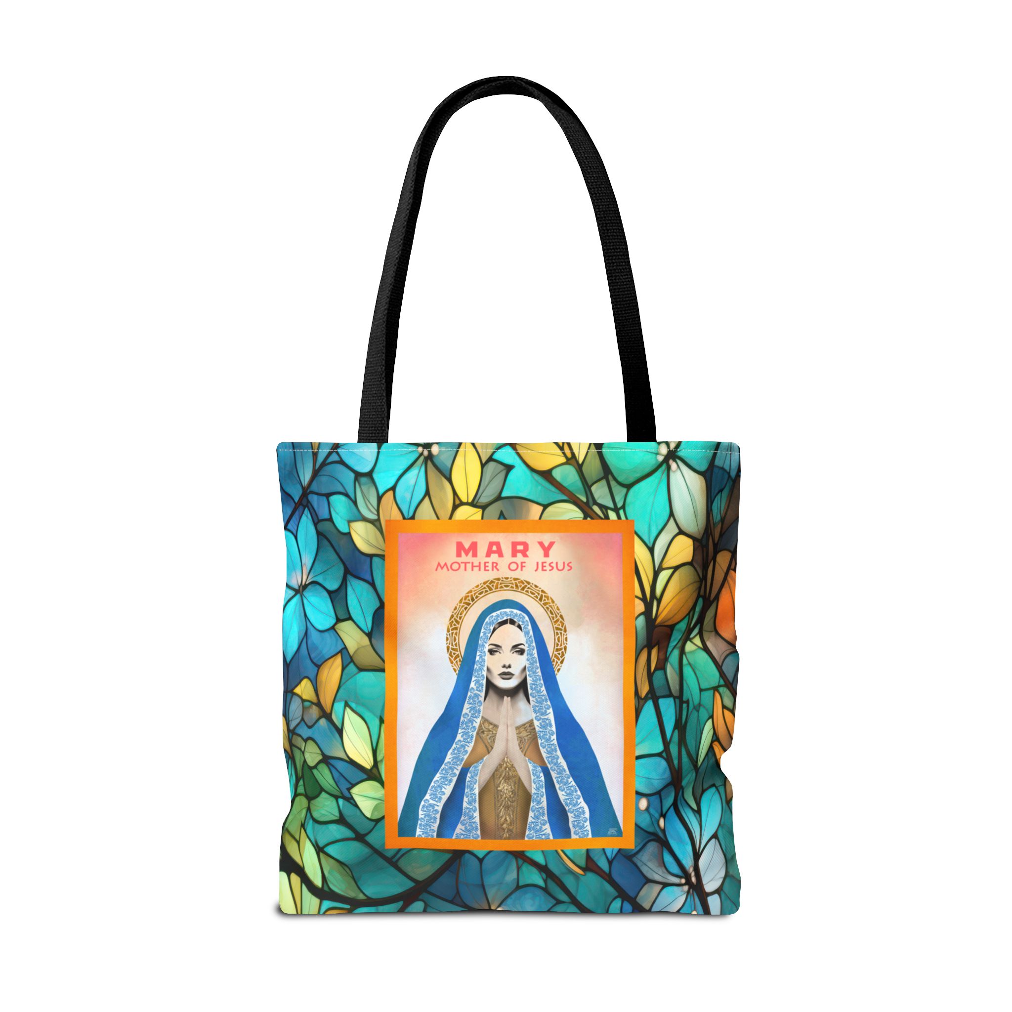 Mary, Mother of Jesus Christian Tote Bag - Inspirational Faith Gift for Women 2 Mary, Mother of Jesus Christian Tote Bag - Inspirational Faith Gift for Women - Image 2