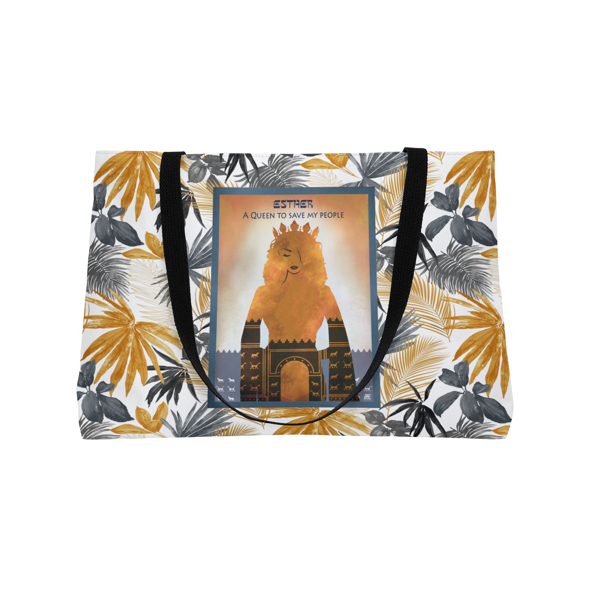 Esther, A Queen to Save My People - Vacation Weekender Tote Bag Halo House Esther, A Queen to Save My People - Vacation Weekender Tote Bag - Image 3