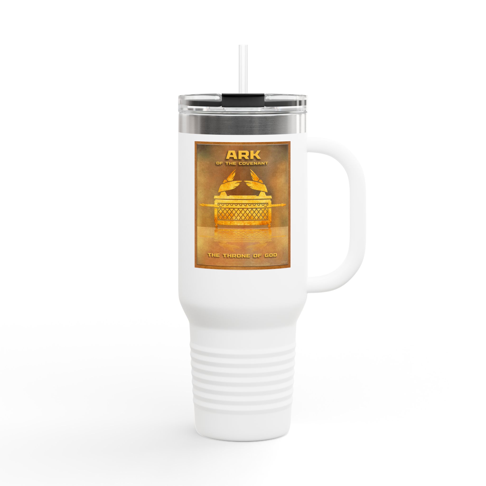 Ark of the Covenant Christian Tumbler 40oz - Bible History Insulated Tumbler 1 Ark of the Covenant Christian Tumbler 40oz - Bible History Insulated Tumbler