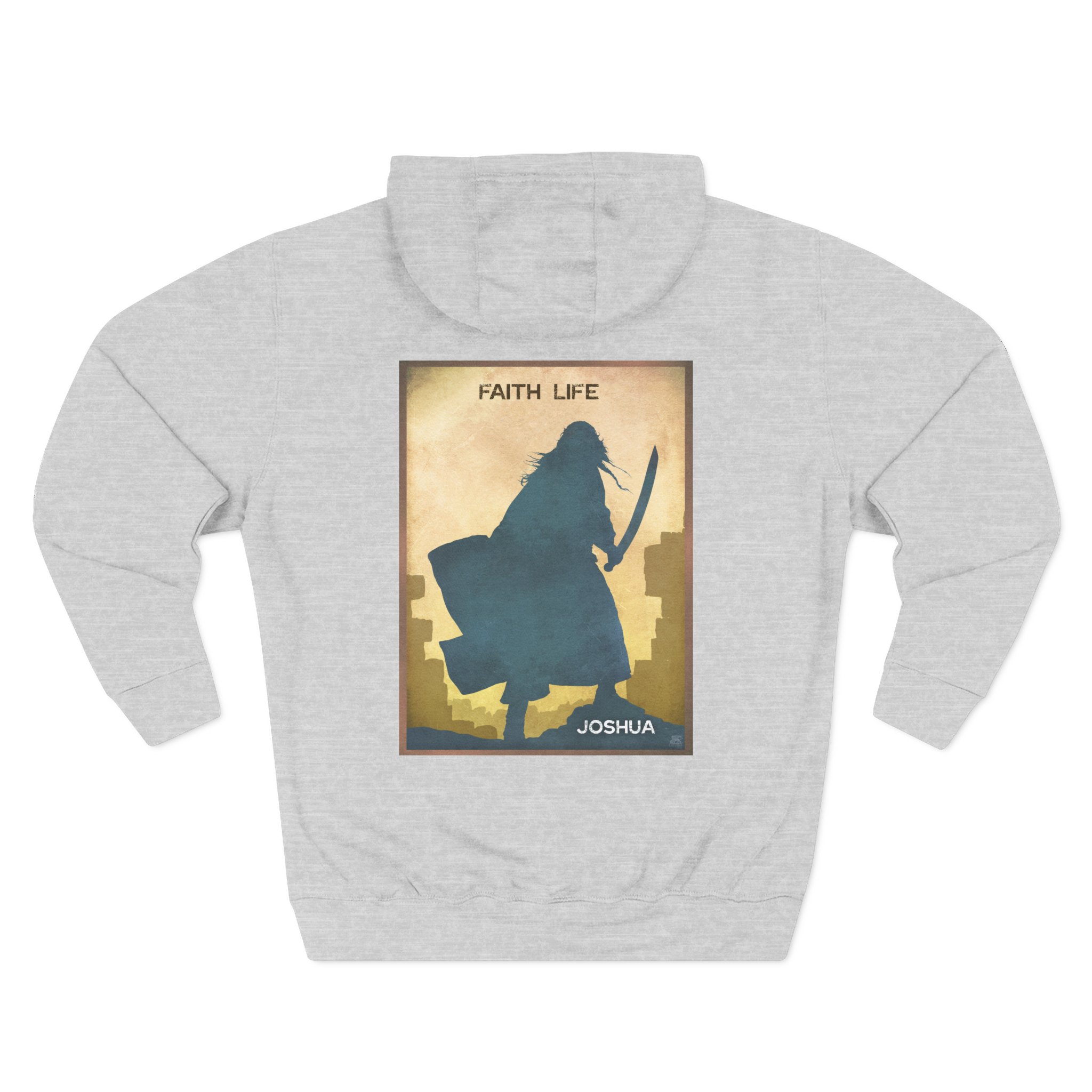 Christian Joshua Faith Life Hoodie - Faith Based Hoodie 3 Christian Joshua Faith Life Hoodie - Faith Based Hoodie - Image 3