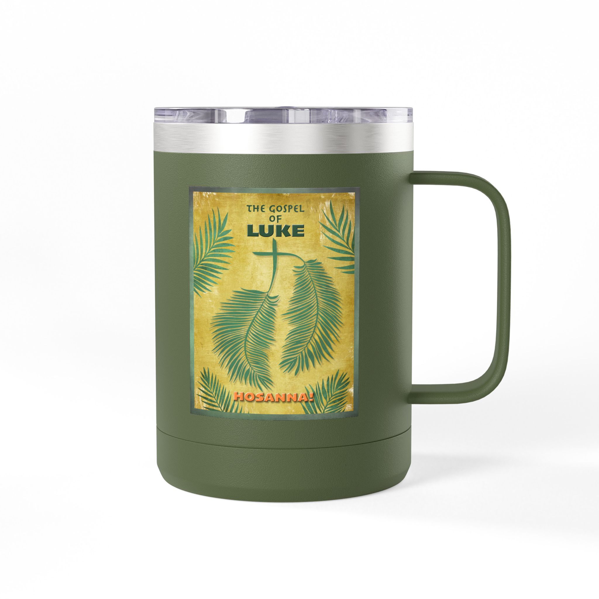Gospel of Luke Christian Travel Mug - Bible Coffee Mug 15oz 14 Gospel of Luke Christian Travel Mug - Bible Coffee Mug 15oz - Image 14