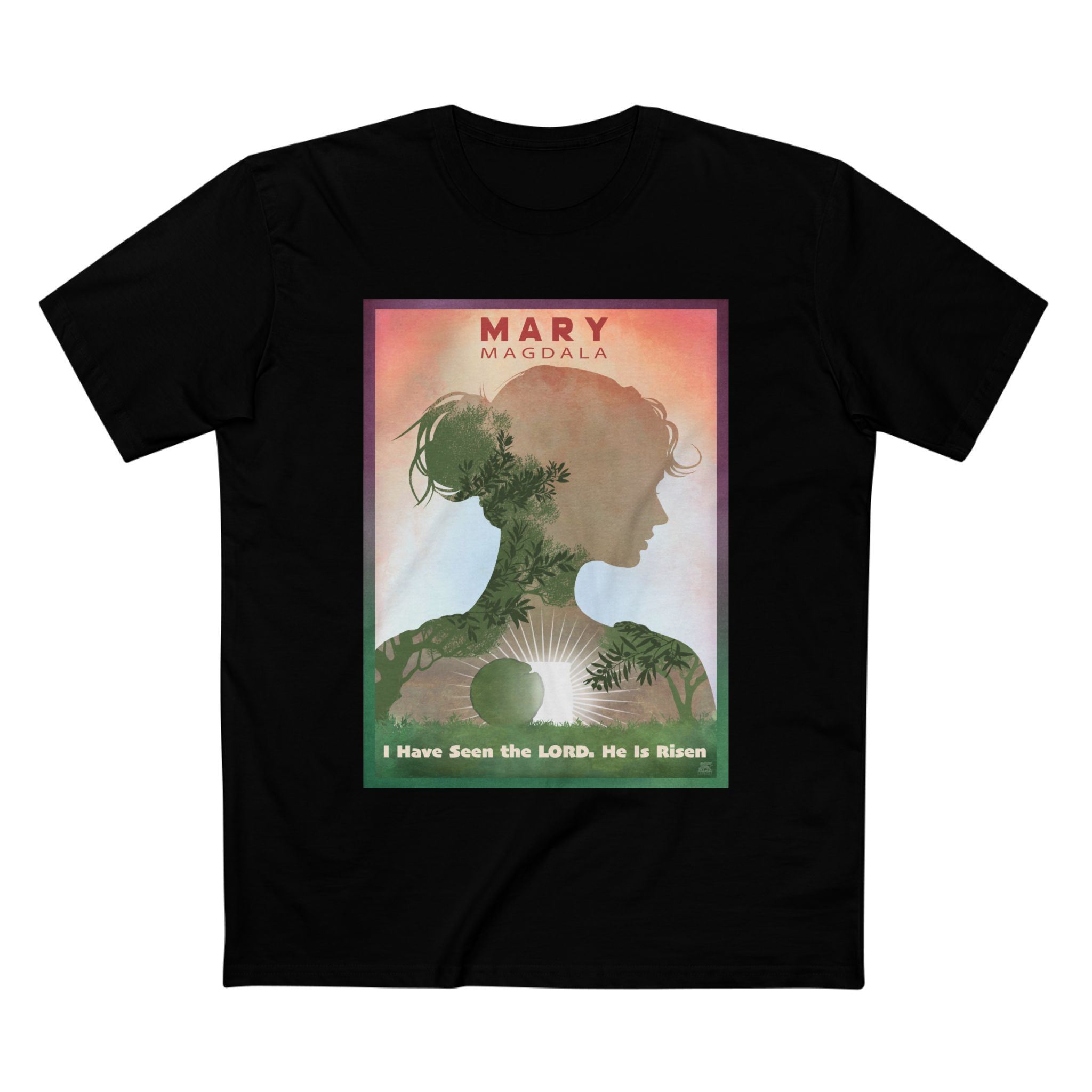 Mary of Magdalene Women’s Christian T-Shirt - I Have Seen the Lord - Faith T-Shirt 4 Mary of Magdalene Women’s Christian T-Shirt - I Have Seen the Lord - Faith T-Shirt - Image 4