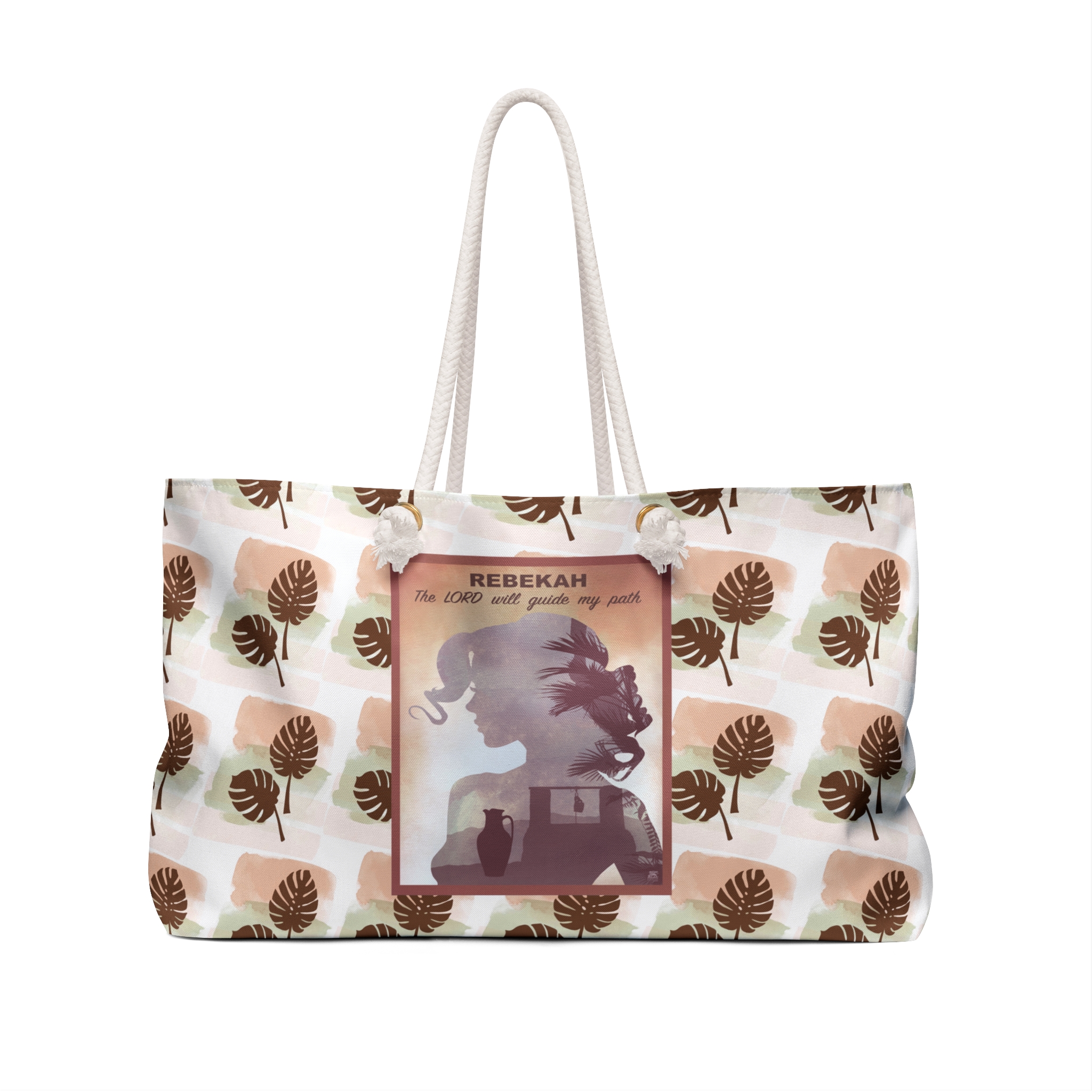 Rebekah, Destiny at the Well - Boston Weekender Tote Bag 2 Rebekah, Destiny at the Well - Boston Weekender Tote Bag - Image 2