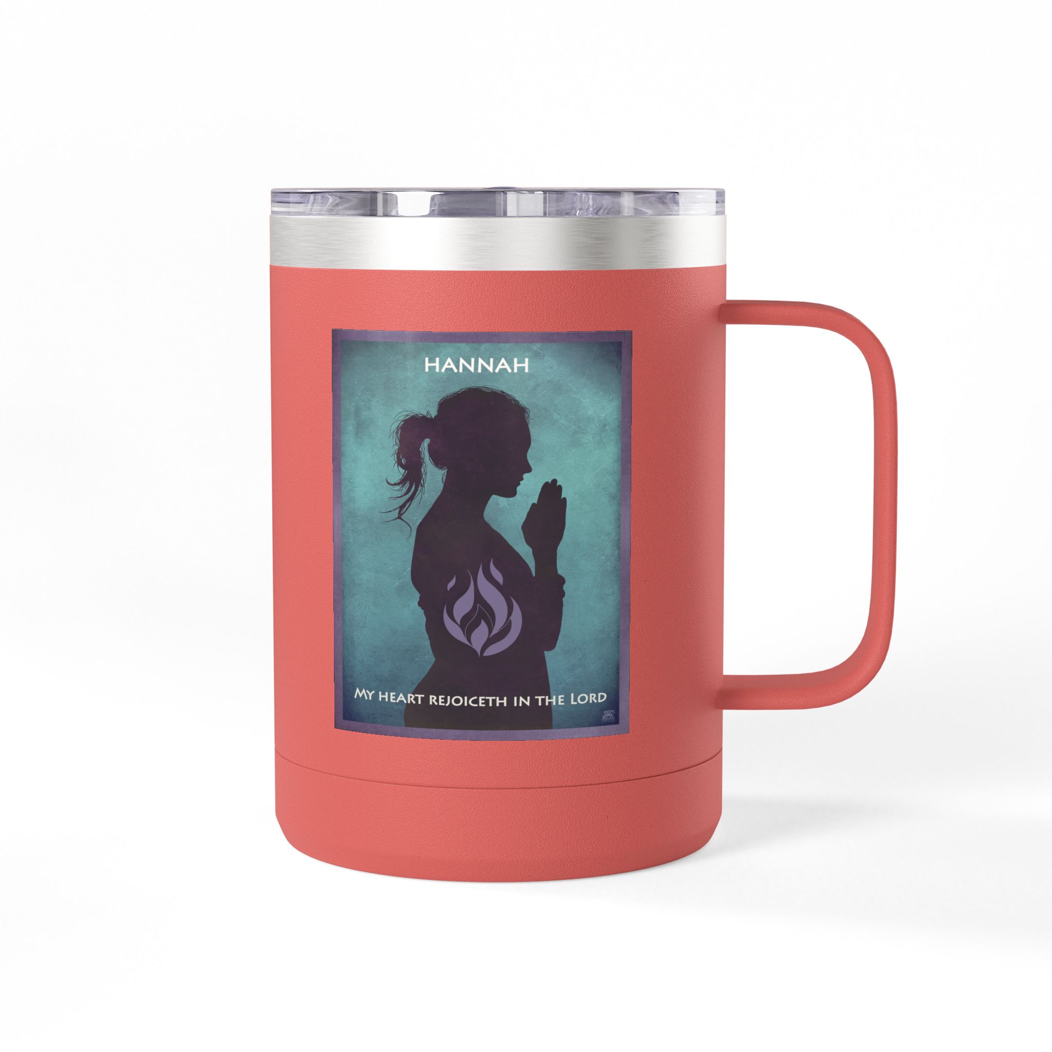 Hannah, The Power of Prayer Christian Travel Mug - Bible Coffee Mug 15oz 6 Hannah, The Power of Prayer Christian Travel Mug - Bible Coffee Mug 15oz - Image 6