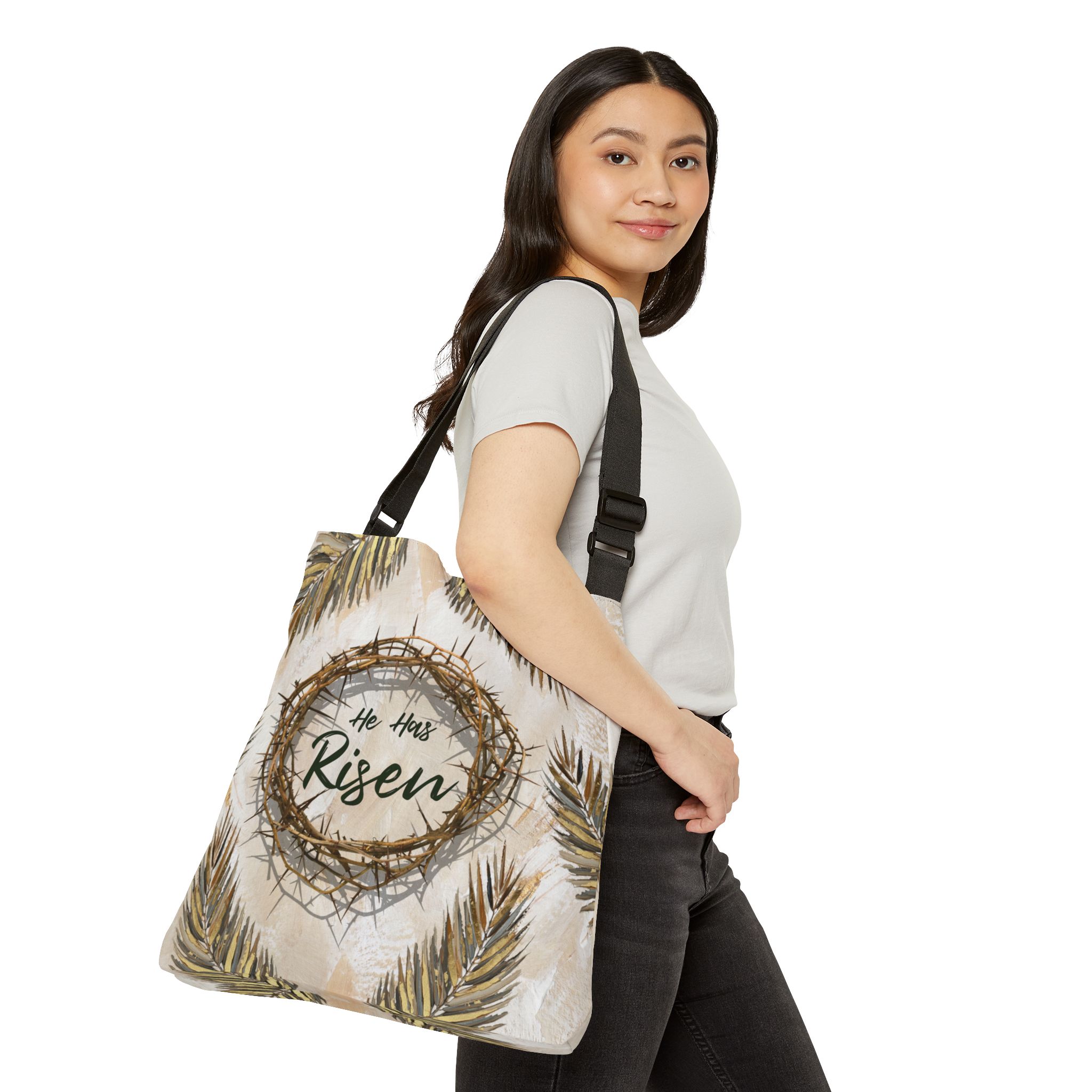 He Has Risen - Adjustable Tote Bag 4 He Has Risen - Adjustable Tote Bag - Image 4