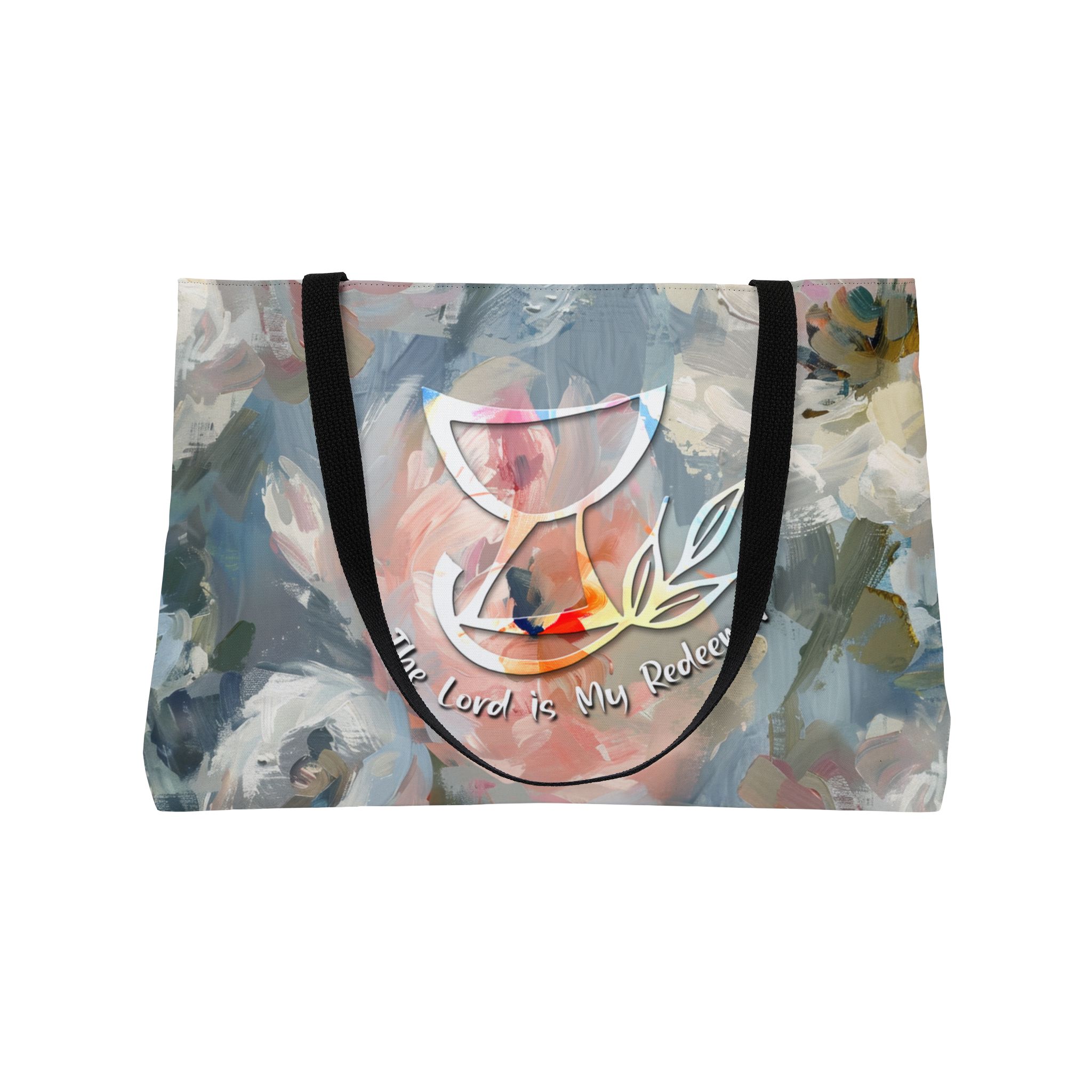 The Lord is My Redeemer - Vacation Weekender Tote Bag Halo House The Lord is My Redeemer - Vacation Weekender Tote Bag - Image 4