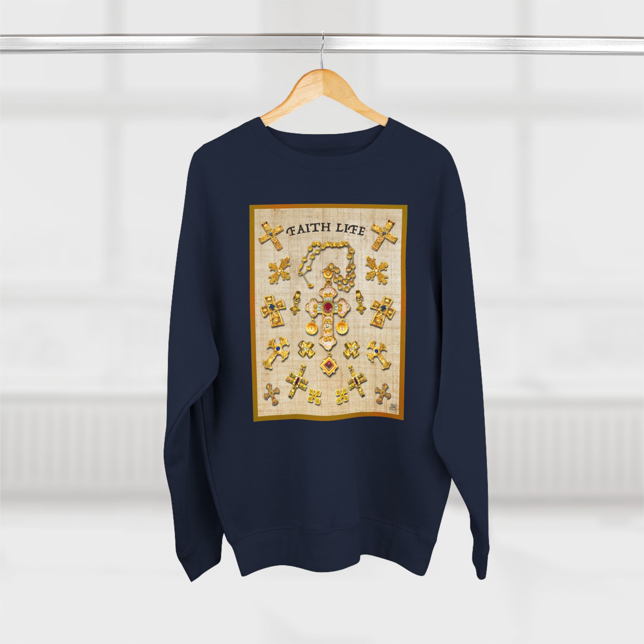 Golden Crosses : Sweatshirt 14 Golden Crosses : Sweatshirt - Image 14