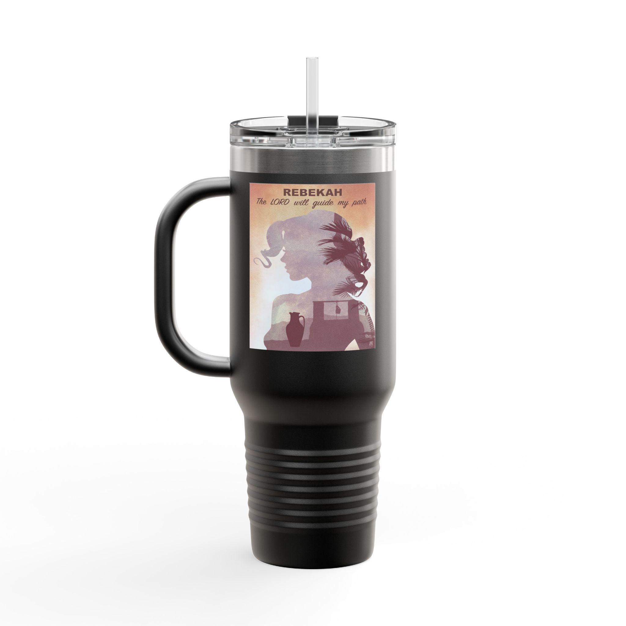 Rebekah, Destiny at the Well - Christian 40oz Tumbler 8 Rebekah, Destiny at the Well - Christian 40oz Tumbler - Image 8