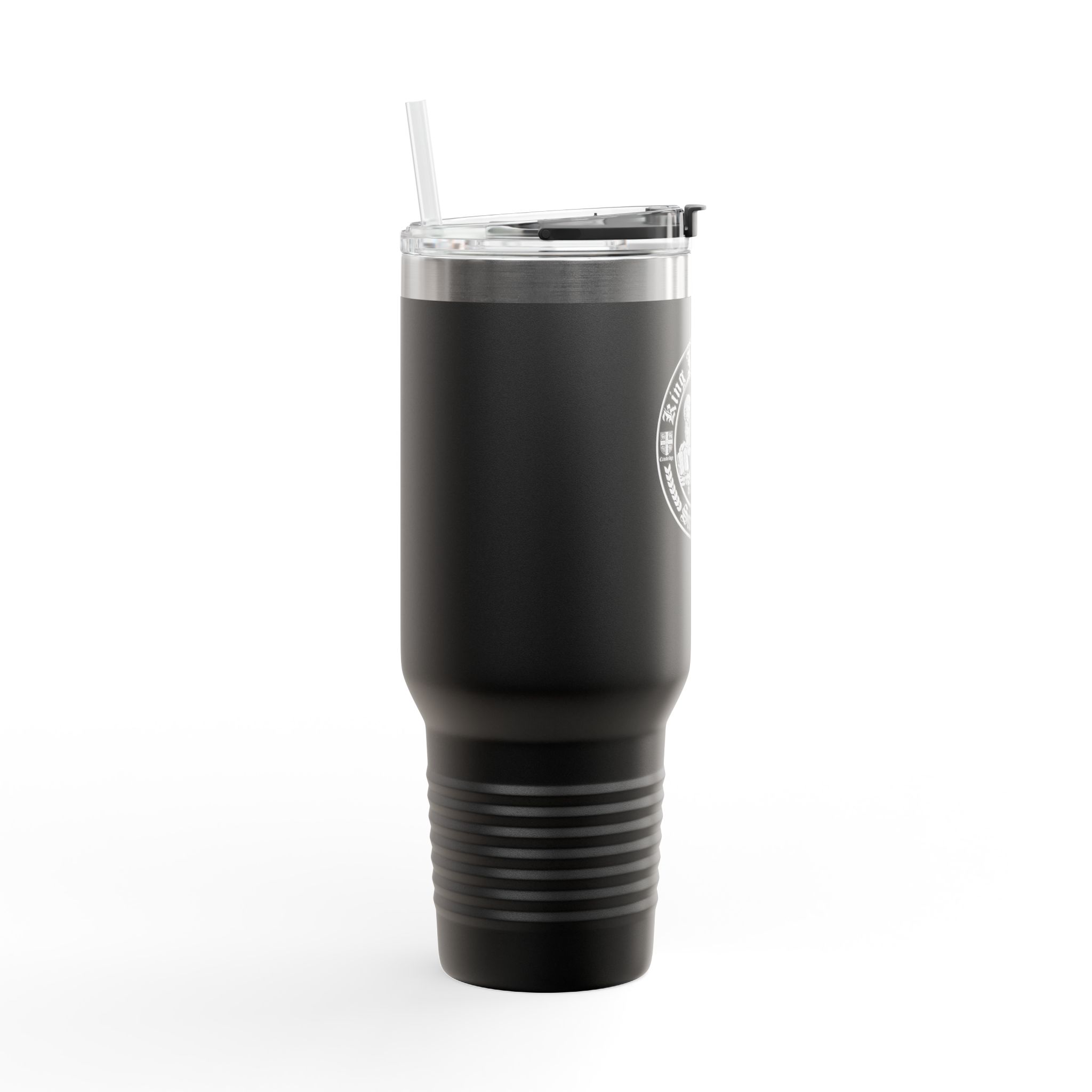 King James Bible White Lion Logo - Christian Tumbler 40oz - KJV Tumbler 2 King James Bible White Lion Logo - Christian Tumbler 40oz - KJV Tumbler - Image 2