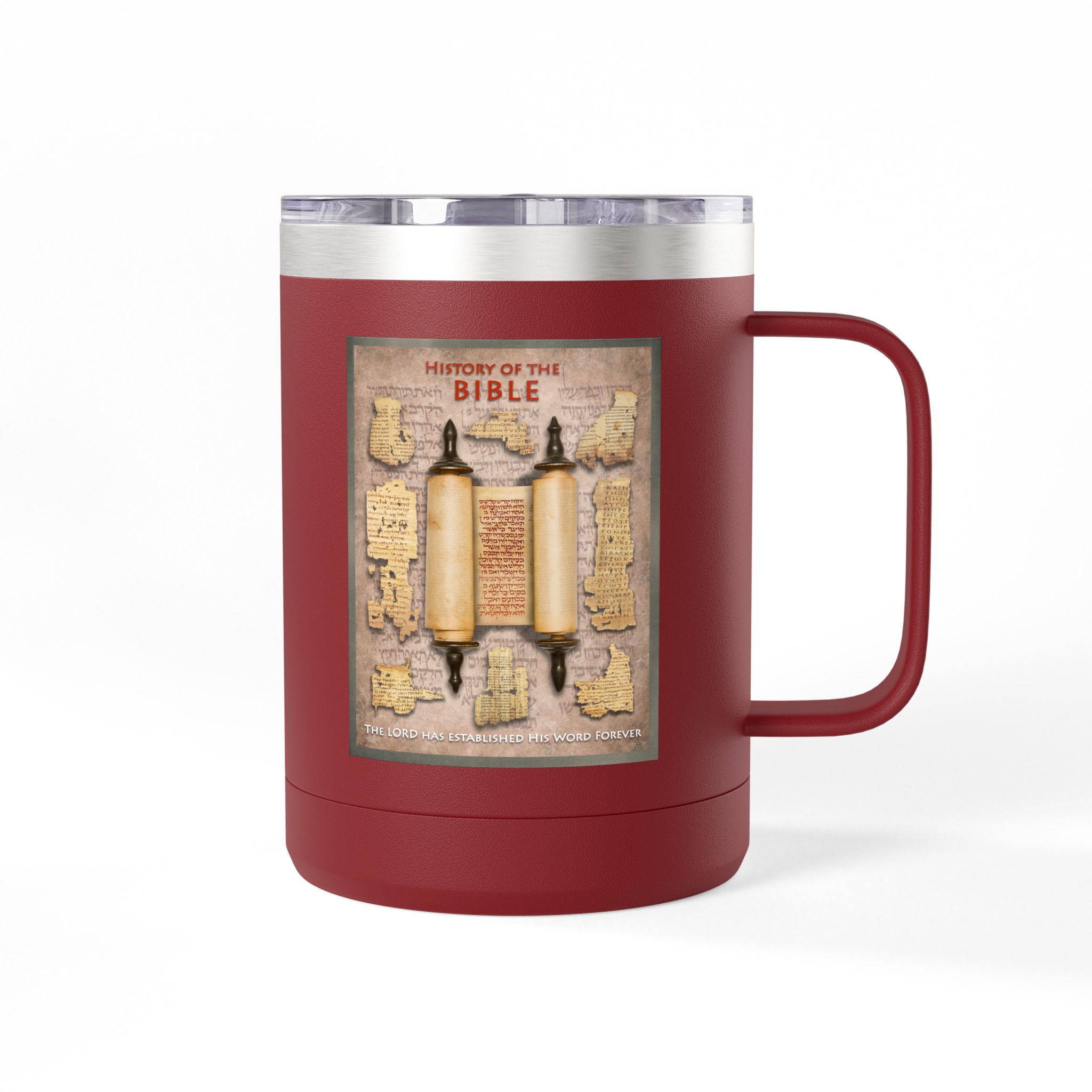 History of the Bible Christian Travel Mug - Bible Coffee Mug 15oz 6 History of the Bible Christian Travel Mug - Bible Coffee Mug 15oz - Image 6