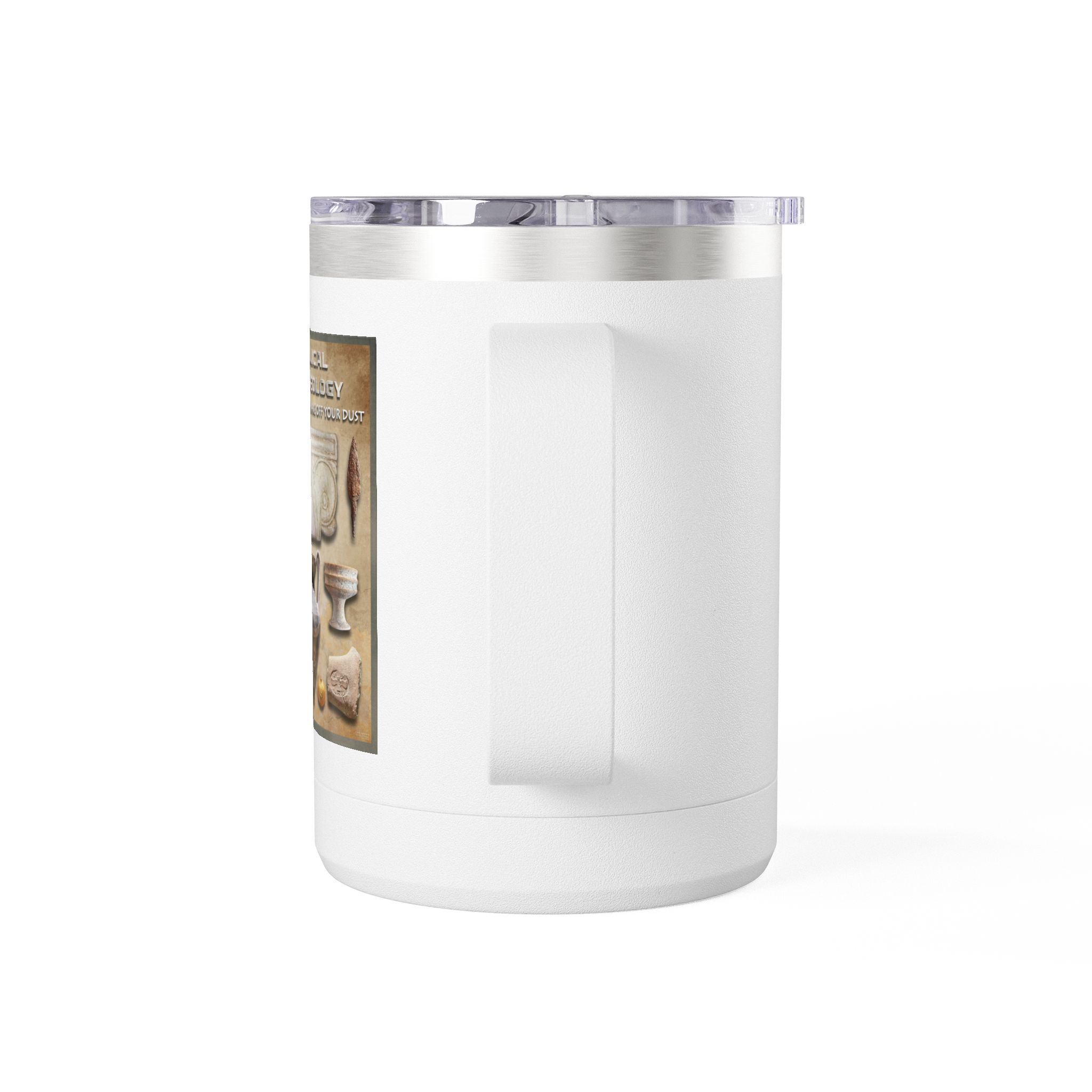 Biblical Archaeology Christian Travel Mug - Bible Coffee Mug 15oz 3 Biblical Archaeology Christian Travel Mug - Bible Coffee Mug 15oz - Image 3