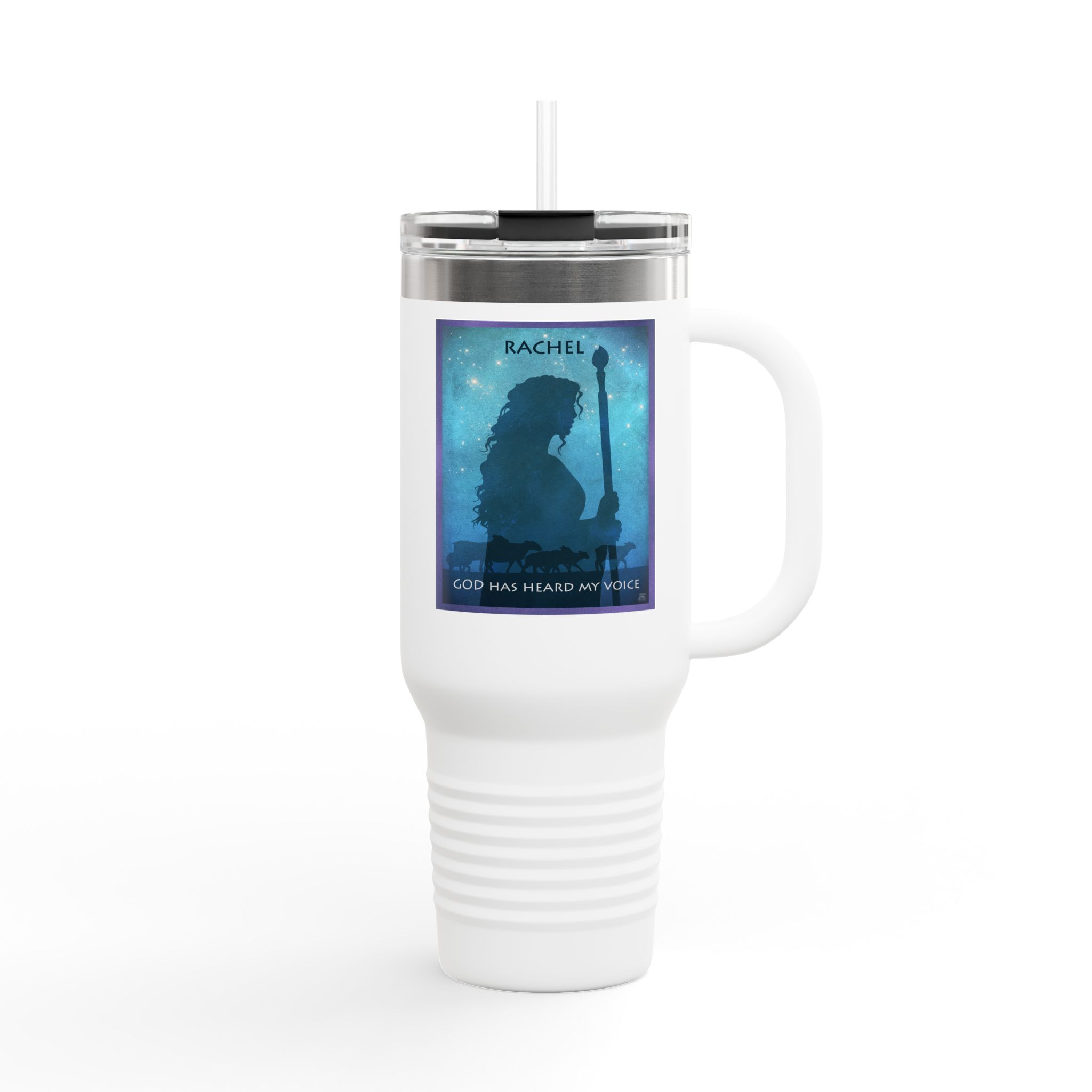 Rachel, Protector of the Flocks - Christian 40oz Tumbler 1 Rachel, Protector of the Flocks - Christian 40oz Tumbler