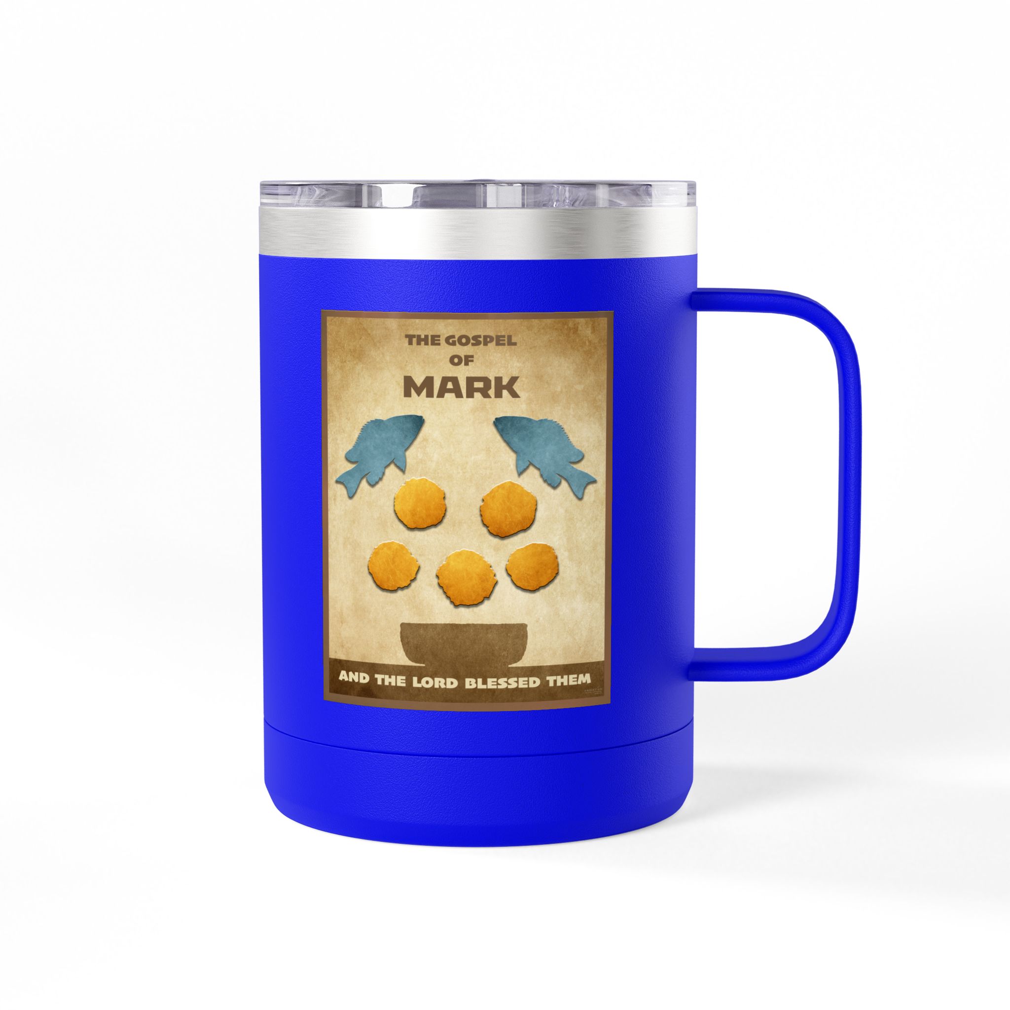 Gospel of Mark Christian Travel Mug - Bible Coffee Mug 15oz 22 Gospel of Mark Christian Travel Mug - Bible Coffee Mug 15oz - Image 22
