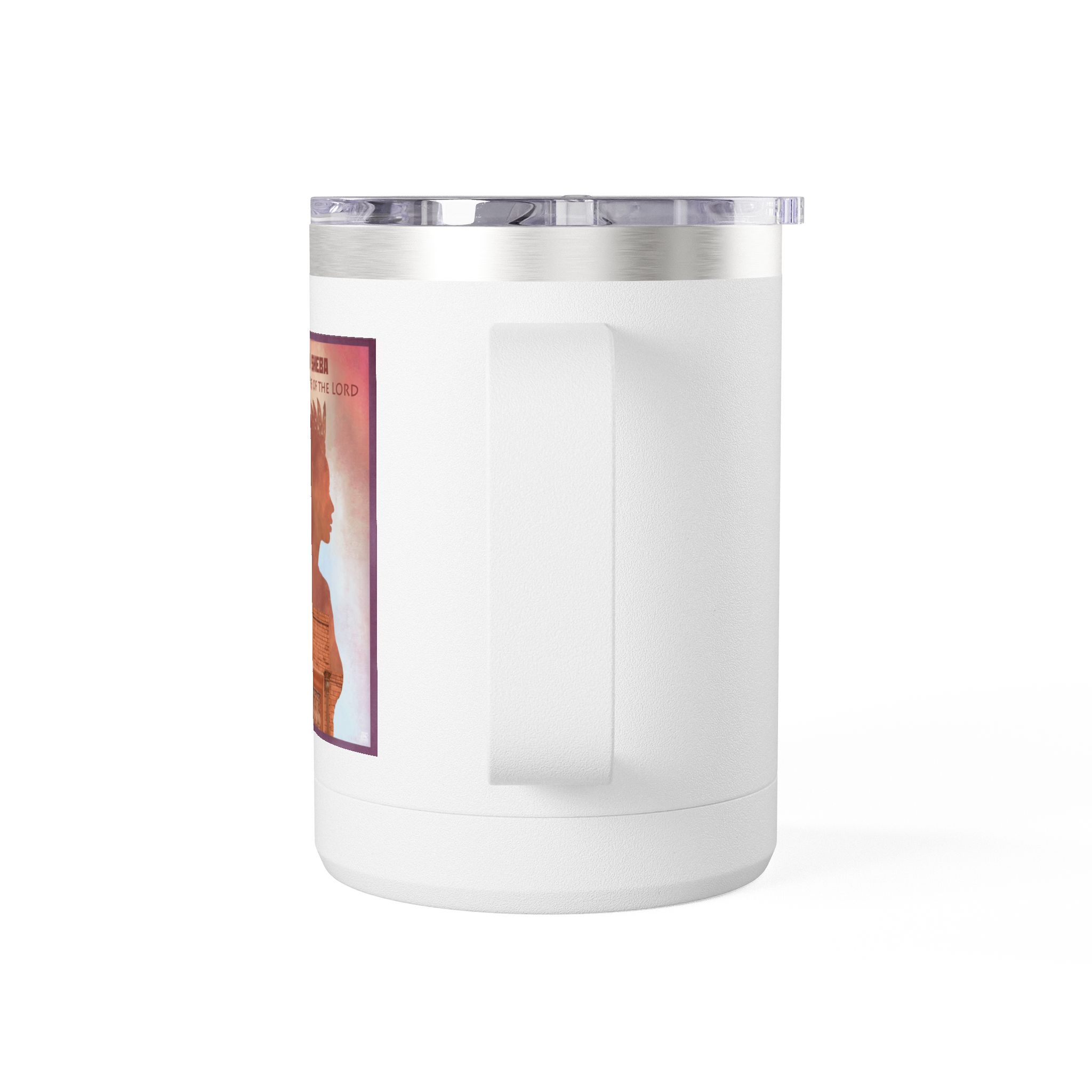Queen Sheba, I see the House of the Lord Christian Travel Mug - Bible Coffee Mug 15oz 3 Queen Sheba, I see the House of the Lord Christian Travel Mug - Bible Coffee Mug 15oz - Image 3