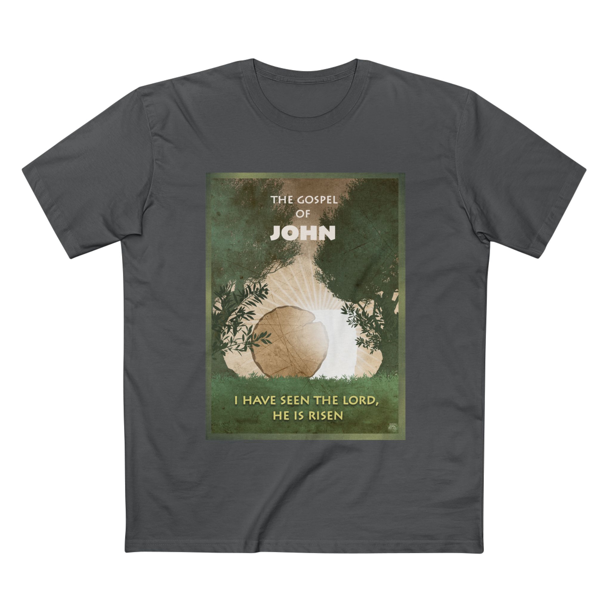 The Gospel of John Christian T-Shirt Halo House The Gospel of John Christian T-Shirt - Image 7