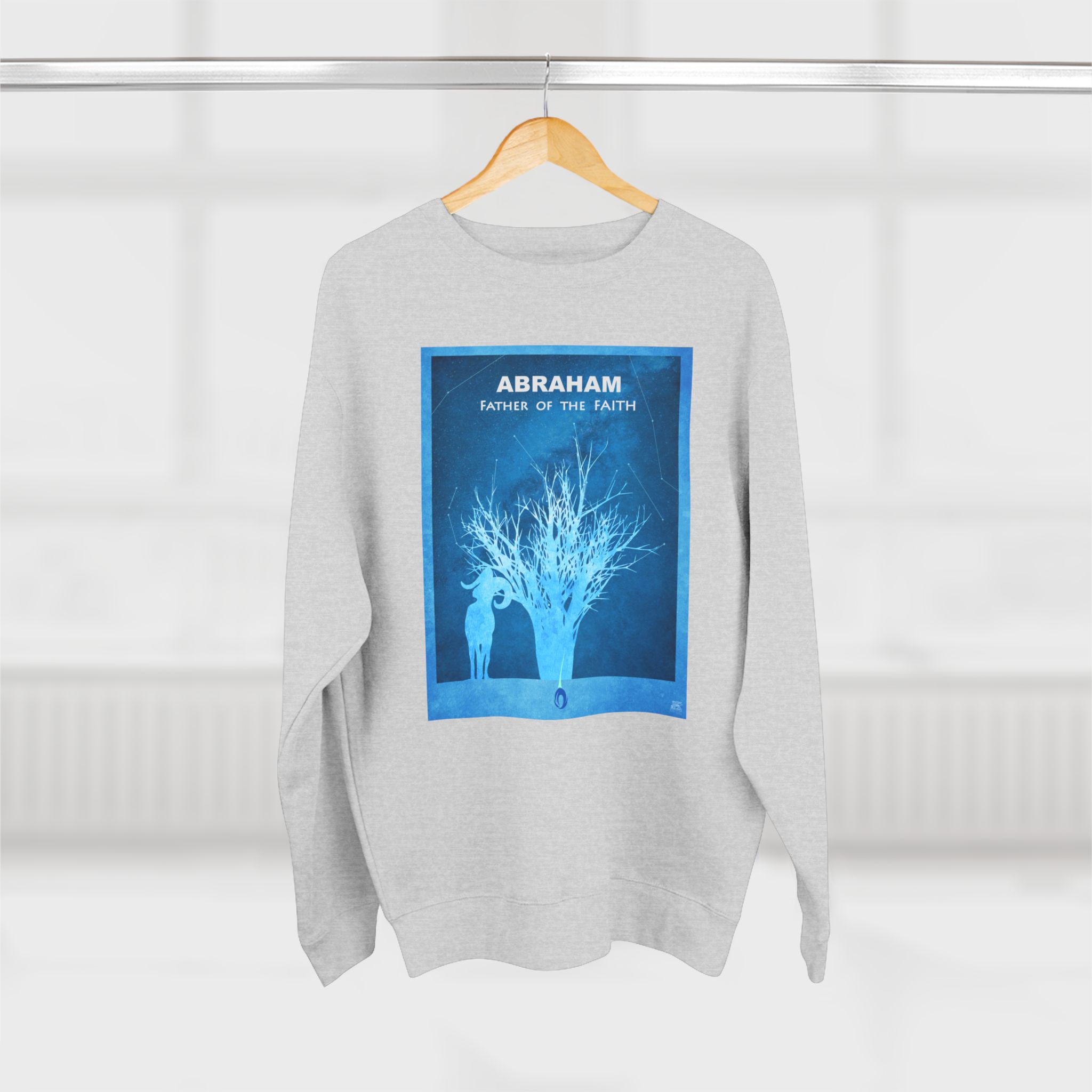 Abraham, Father of Faith : Sweatshirt Halo House Abraham, Father of Faith : Sweatshirt - Image 2