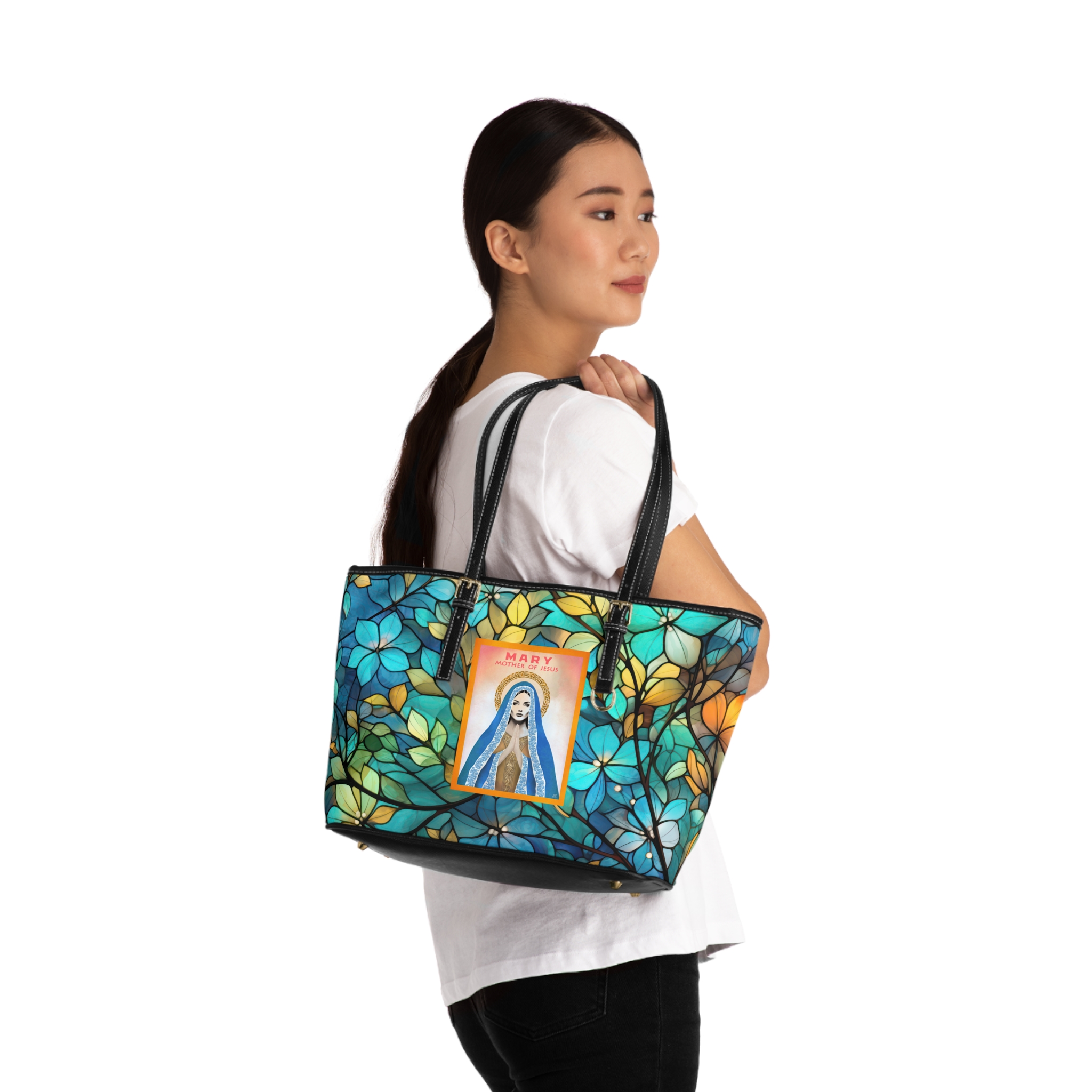 Mary, Mother of Jesus, Shoulder Bag 4 Mary, Mother of Jesus, Shoulder Bag - Image 4