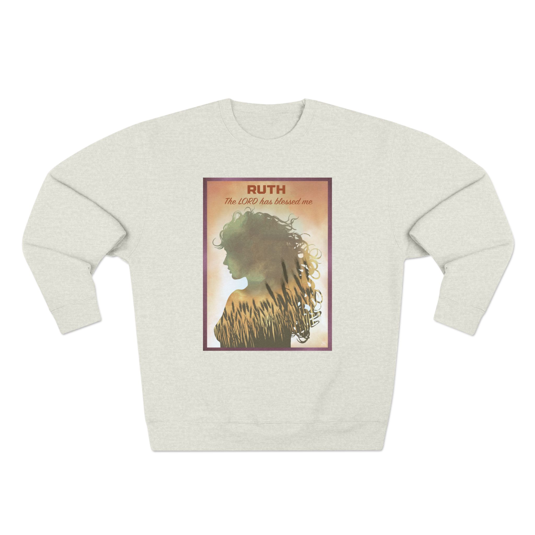 Ruth, The Lord is my Redeemer : Sweatshirt 10 Ruth, The Lord is my Redeemer : Sweatshirt - Image 10