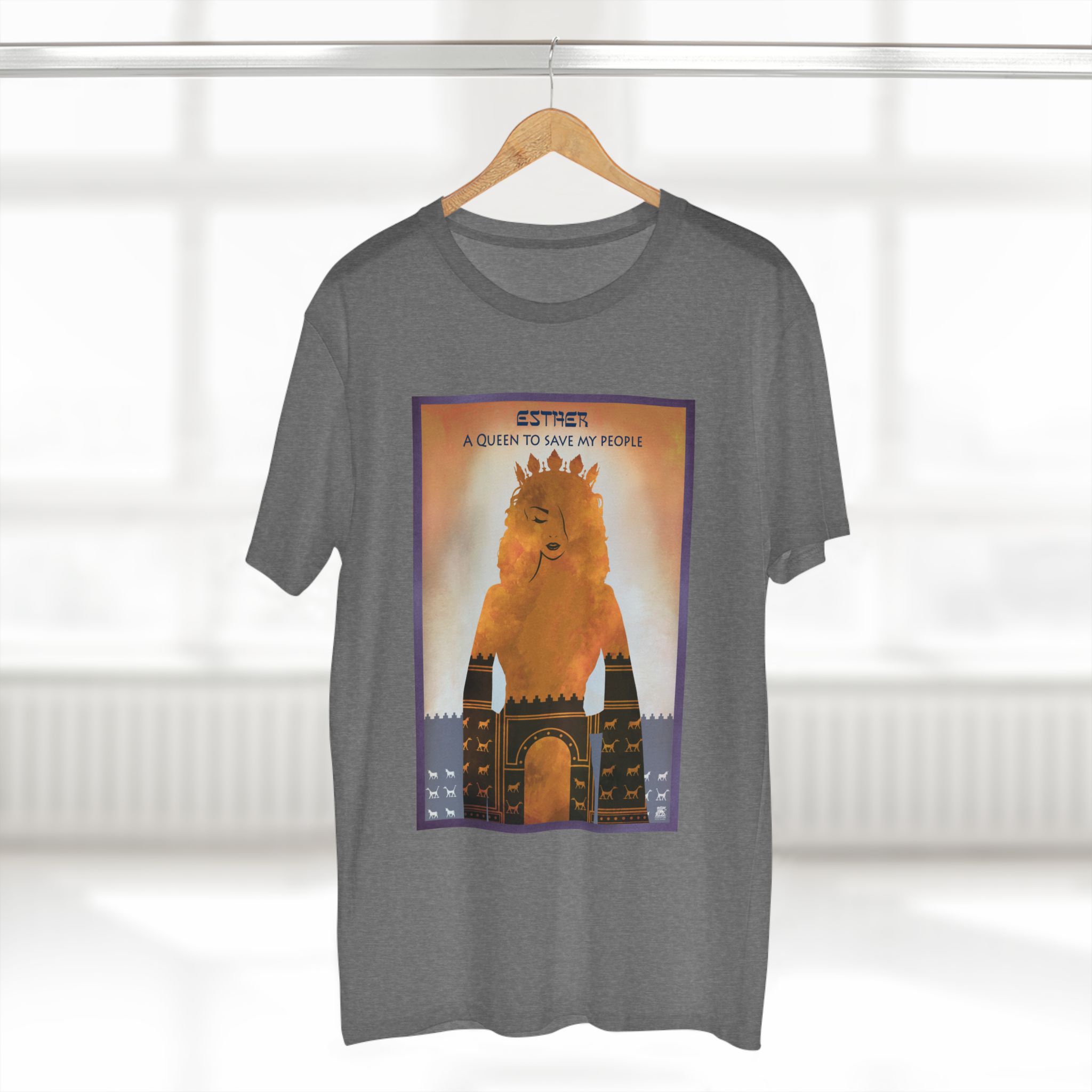 Queen Esther, A Queen to Save My People Women’s Christian T-Shirt - Faith Based T-Shirt 9 Queen Esther, A Queen to Save My People Women’s Christian T-Shirt - Faith Based T-Shirt - Image 9