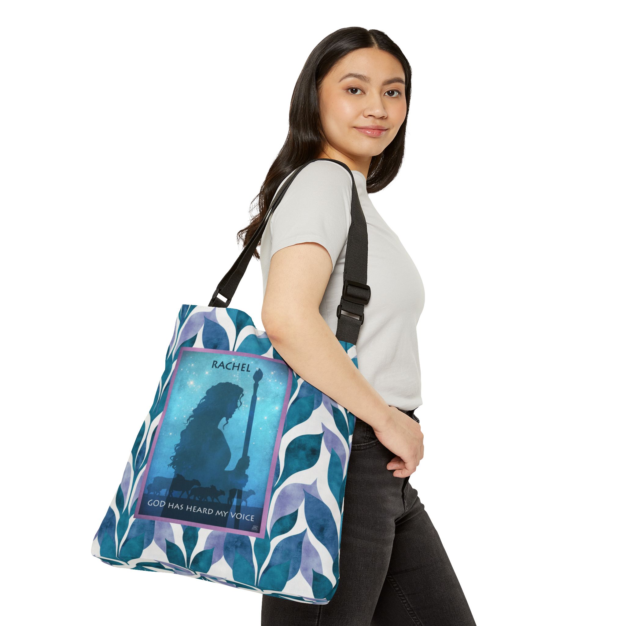 Rachel, Protector of the Flocks - Adjustable Tote Bag 4 Rachel, Protector of the Flocks - Adjustable Tote Bag - Image 4