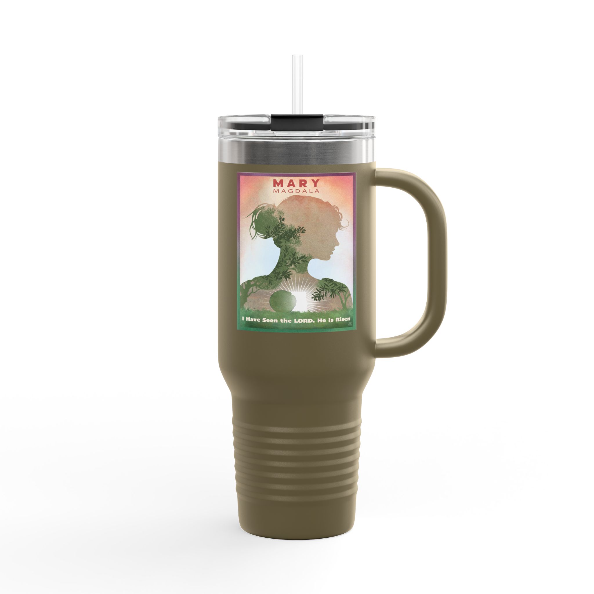 Mary of Magdala, I have seen the Lord - Christian 40oz Tumbler 9 Mary of Magdala, I have seen the Lord - Christian 40oz Tumbler - Image 9