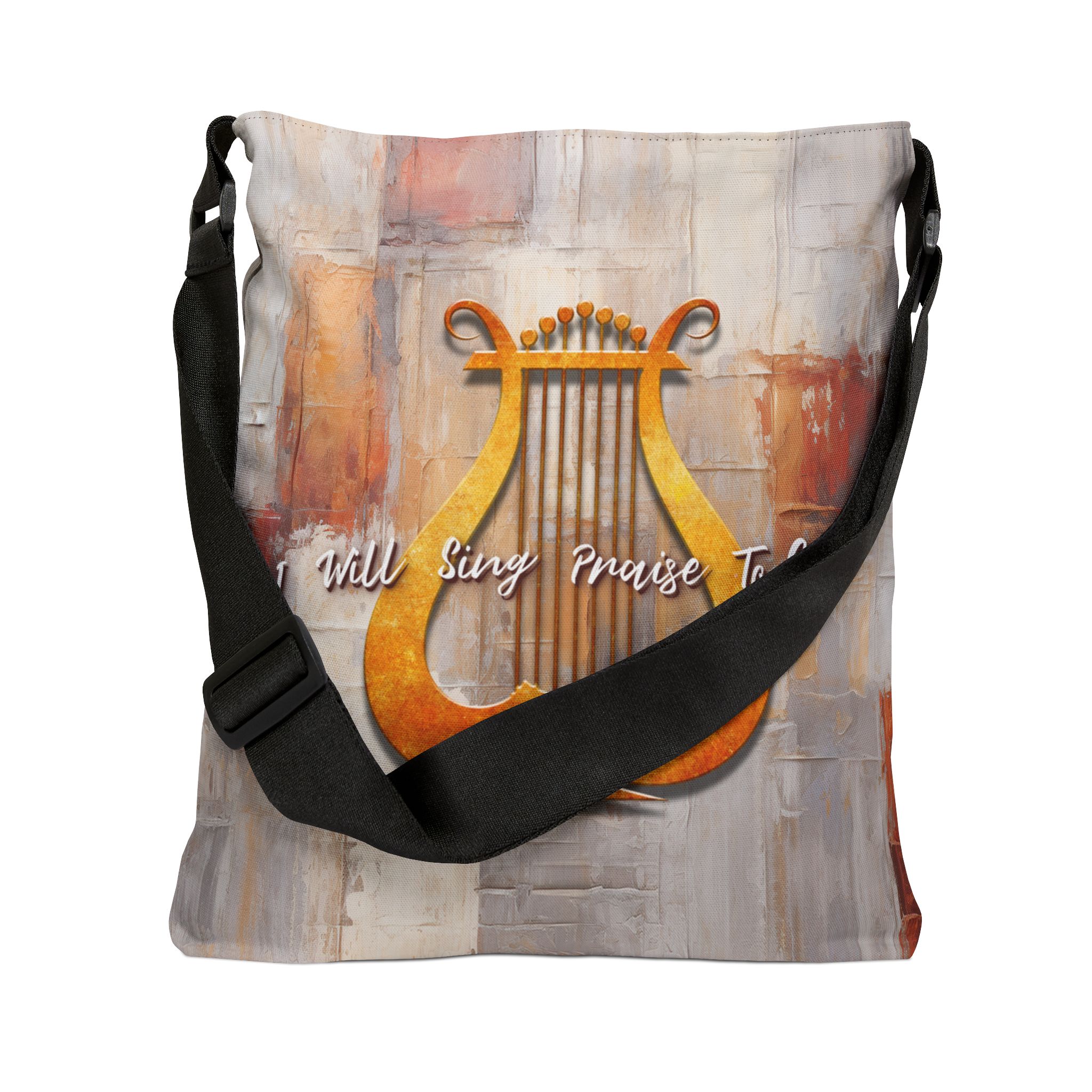 The Harp of God - Adjustable Tote Bag 3 The Harp of God - Adjustable Tote Bag - Image 3