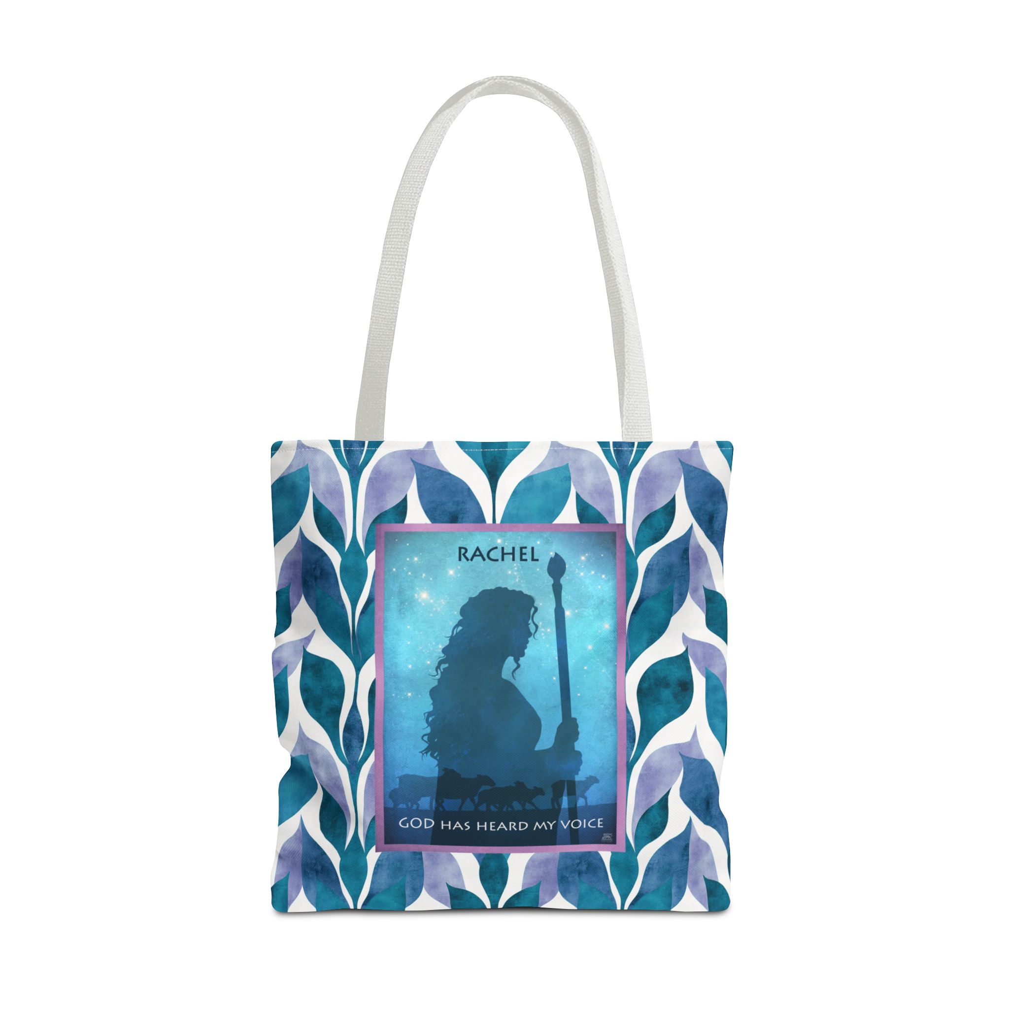 Rachel, Protector of the Flocks Christian Tote Bag - Inspirational Faith Tote Bag 1 Rachel, Protector of the Flocks Christian Tote Bag - Inspirational Faith Tote Bag