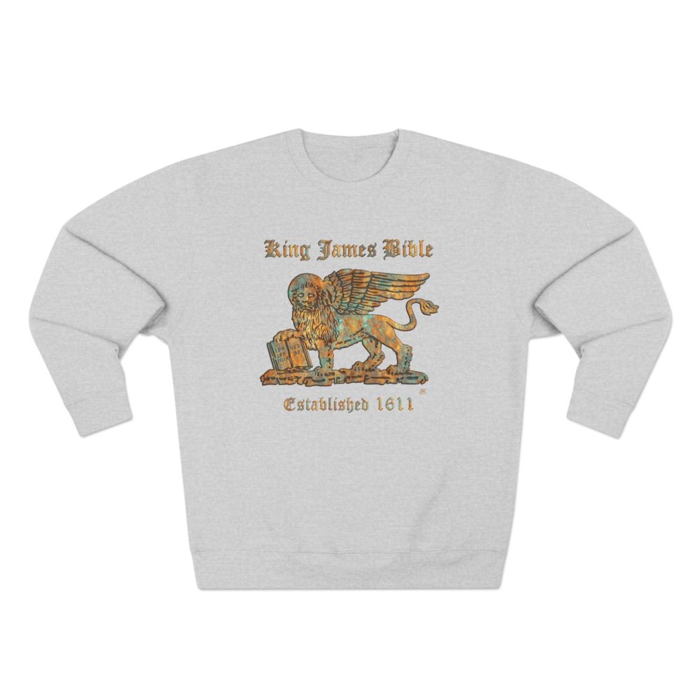KJV Gold Lion Logo : Sweatshirt