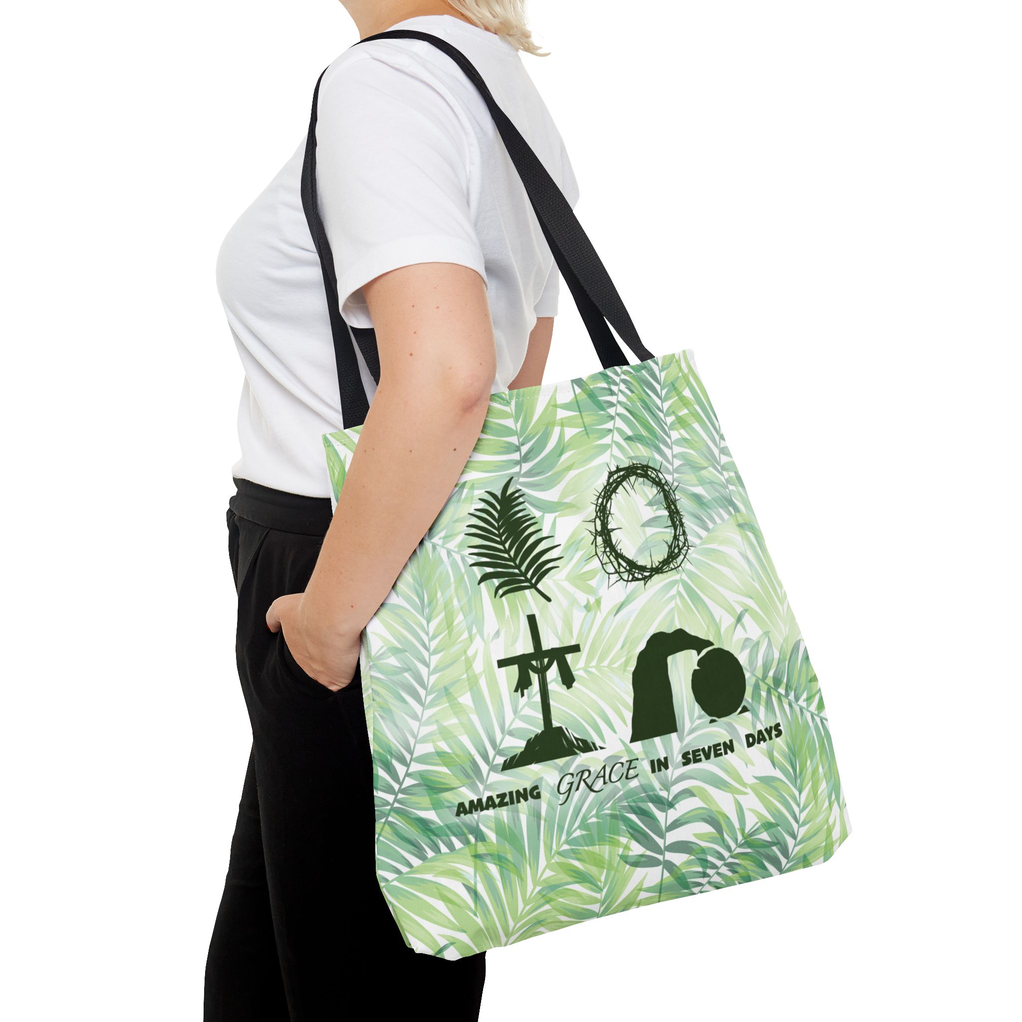 The Passion of Christ Christian Tote Bag - Inspirational Faith Tote Bag 3 The Passion of Christ Christian Tote Bag - Inspirational Faith Tote Bag - Image 3
